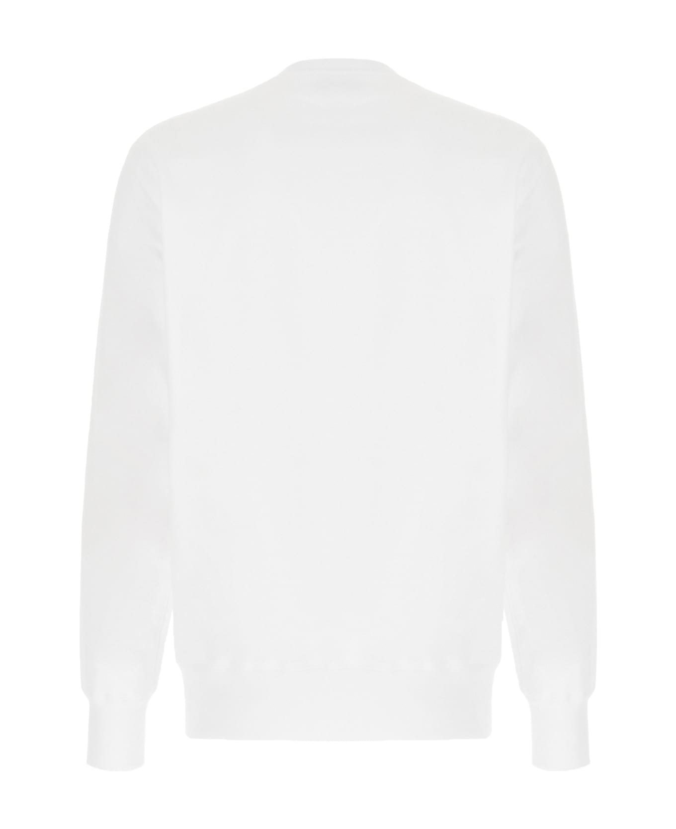 Alexander McQueen Cotton Crew-neck Sweatshirt - White フリース