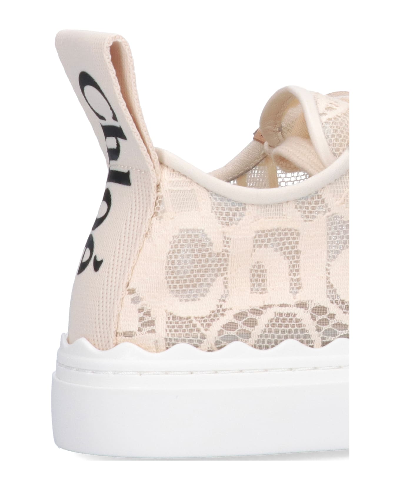 Chloé Lauren Sneakers - Cream