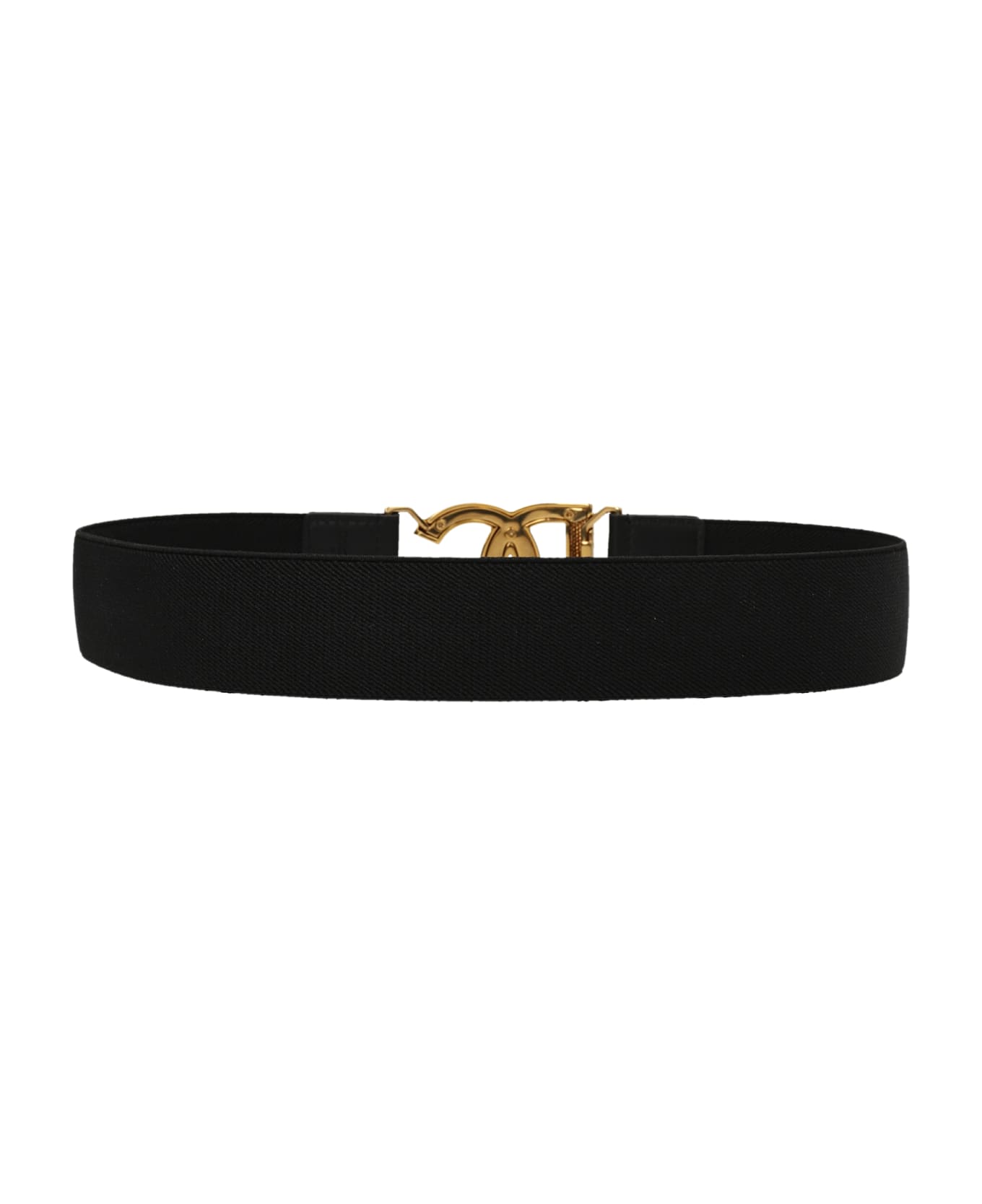 Dolce & Gabbana Logo Elastic Belt - Black ベルト