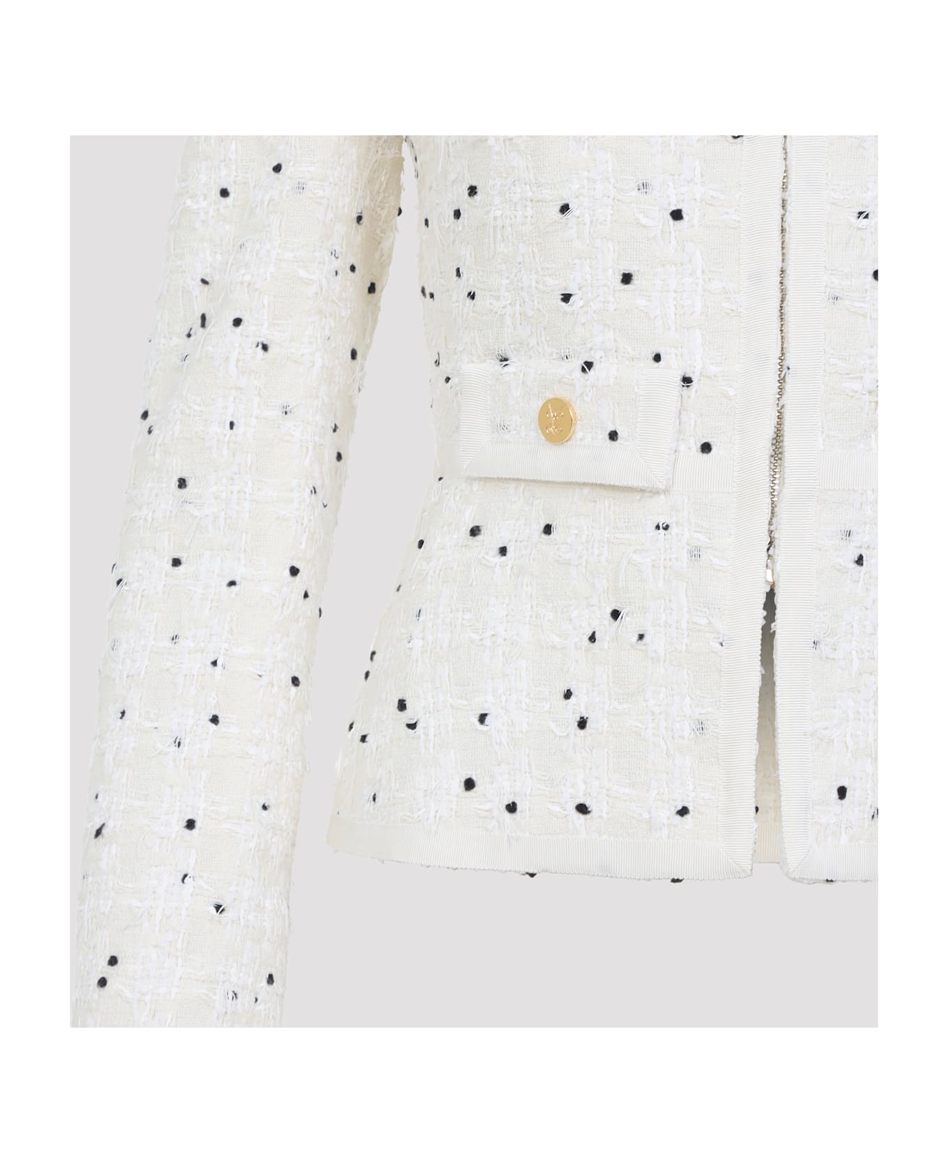 Giambattista Valli Cotton Jacket - Ivory