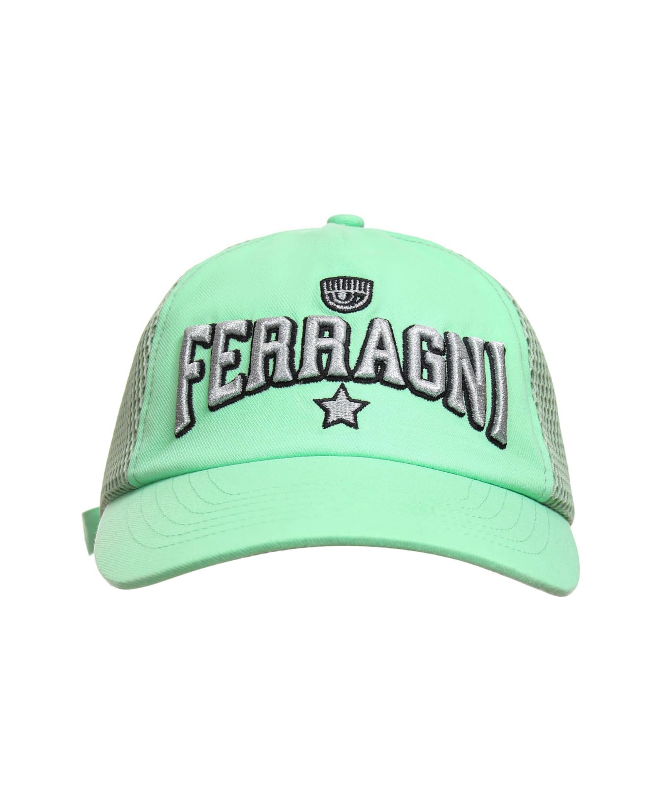 Chiara Ferragni Green Casual Hat - Green