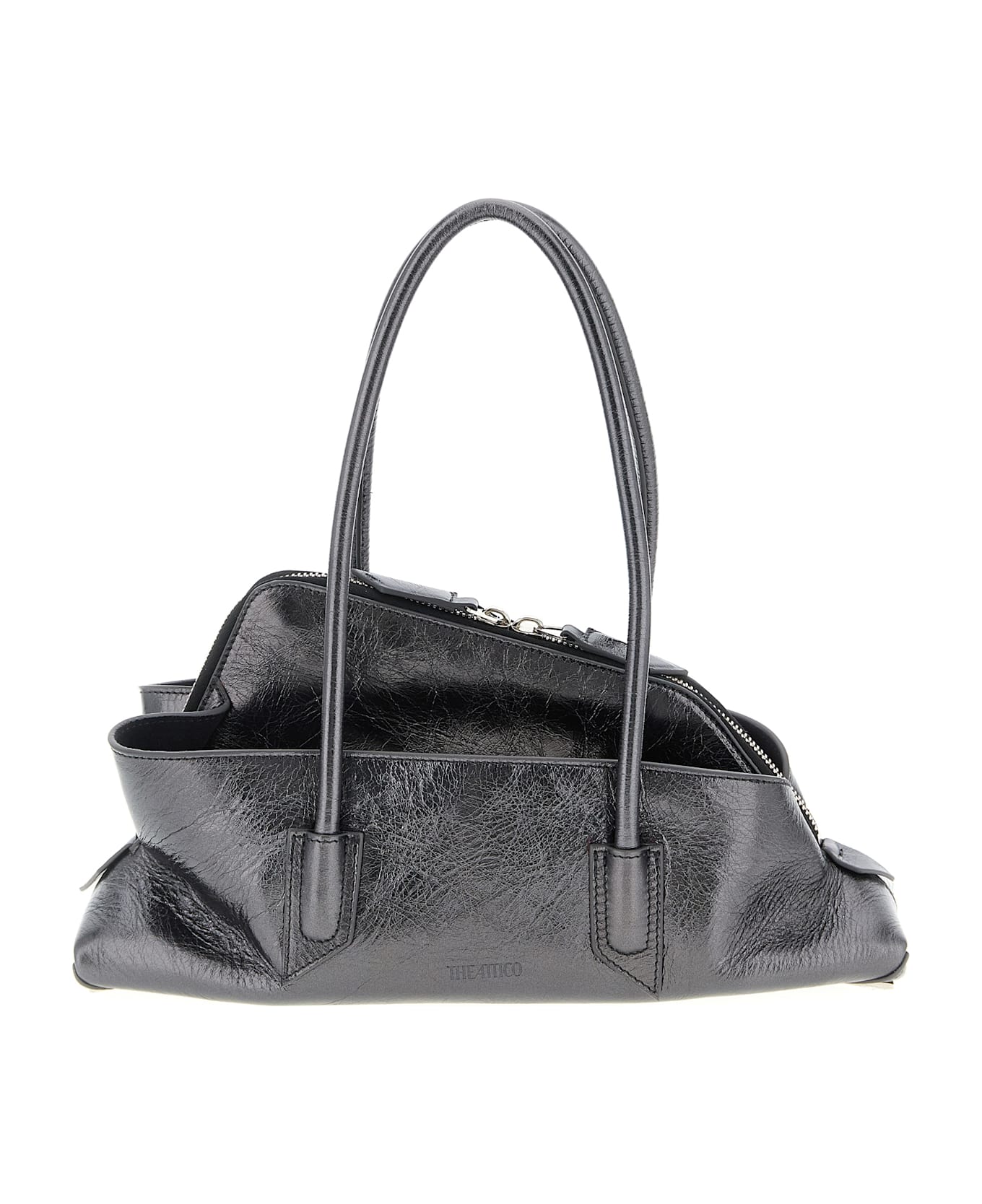 The Attico 
la Passeggiata Small
 Shoulder Bag - Gray