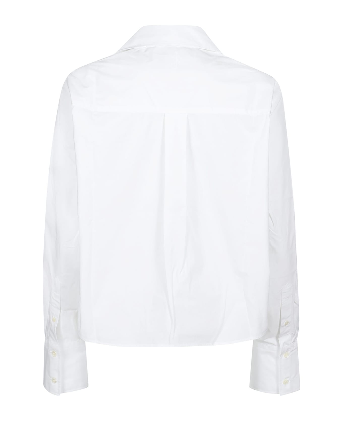 J.W. Anderson Bow Tie Cropped Shirt - White シャツ