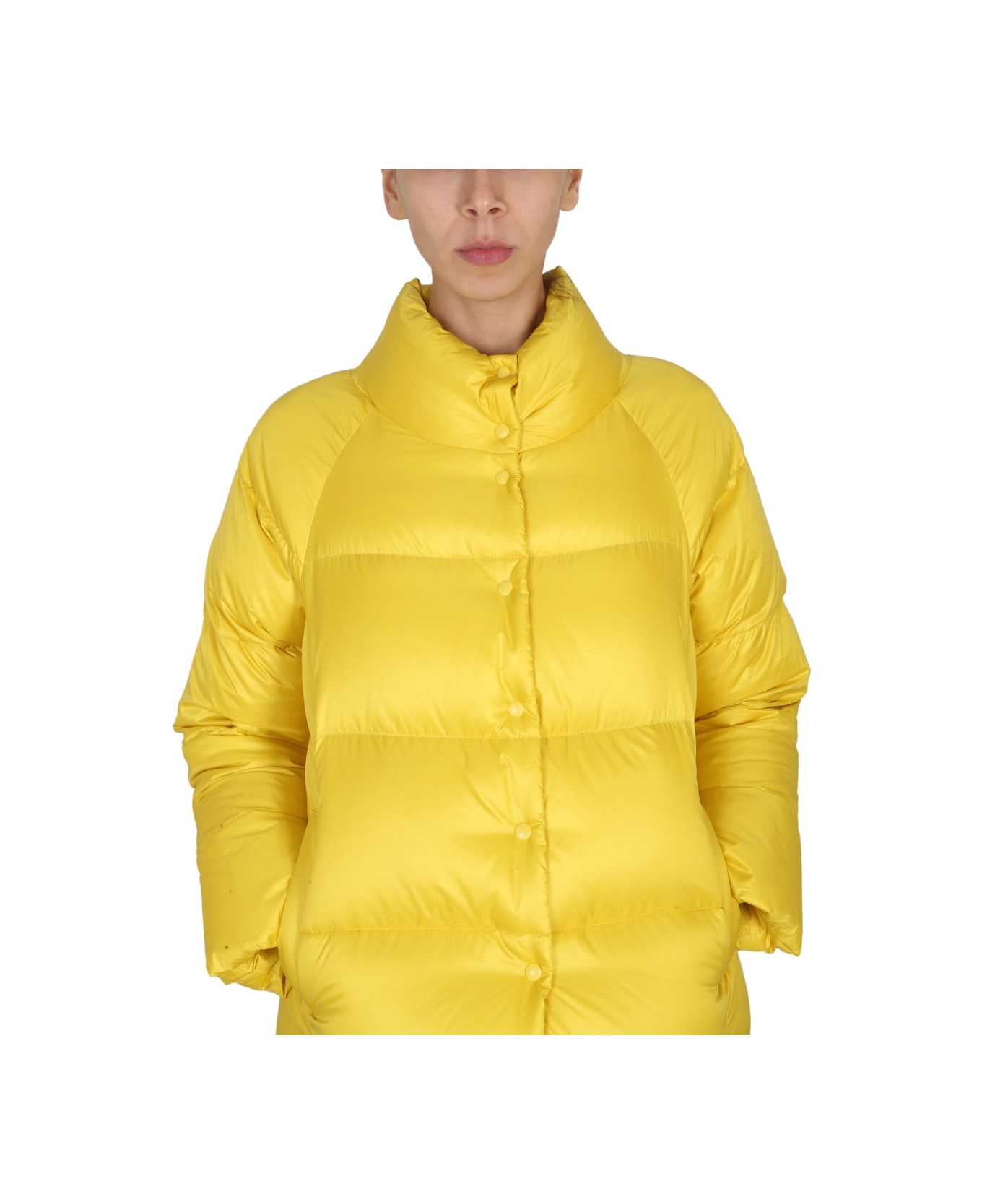 Aspesi Turtleneck Down Jacket - YELLOW