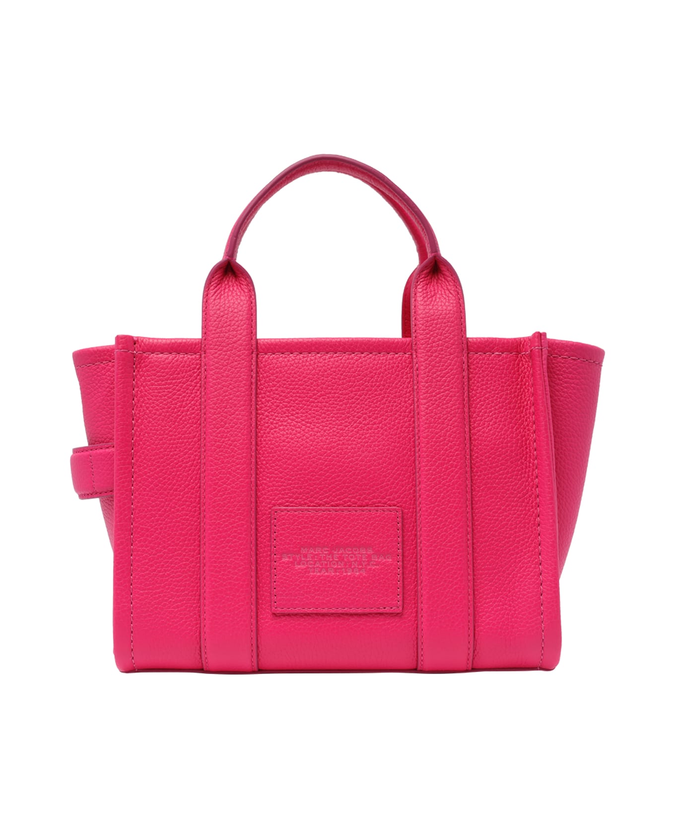 Marc Jacobs The Leather Small Tote - Hot Pink