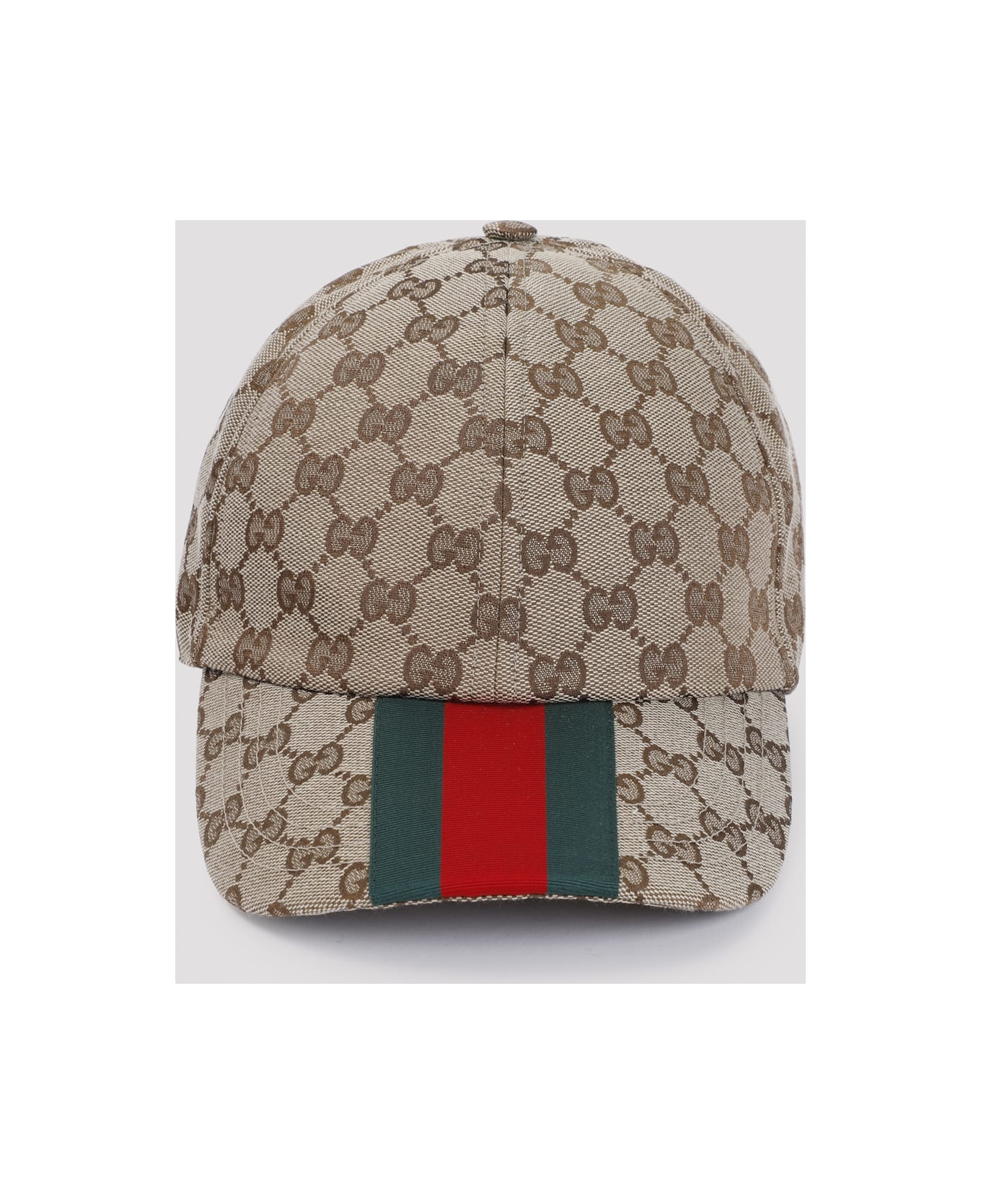 Gucci Logo Baseball Cap - Beige Ebony