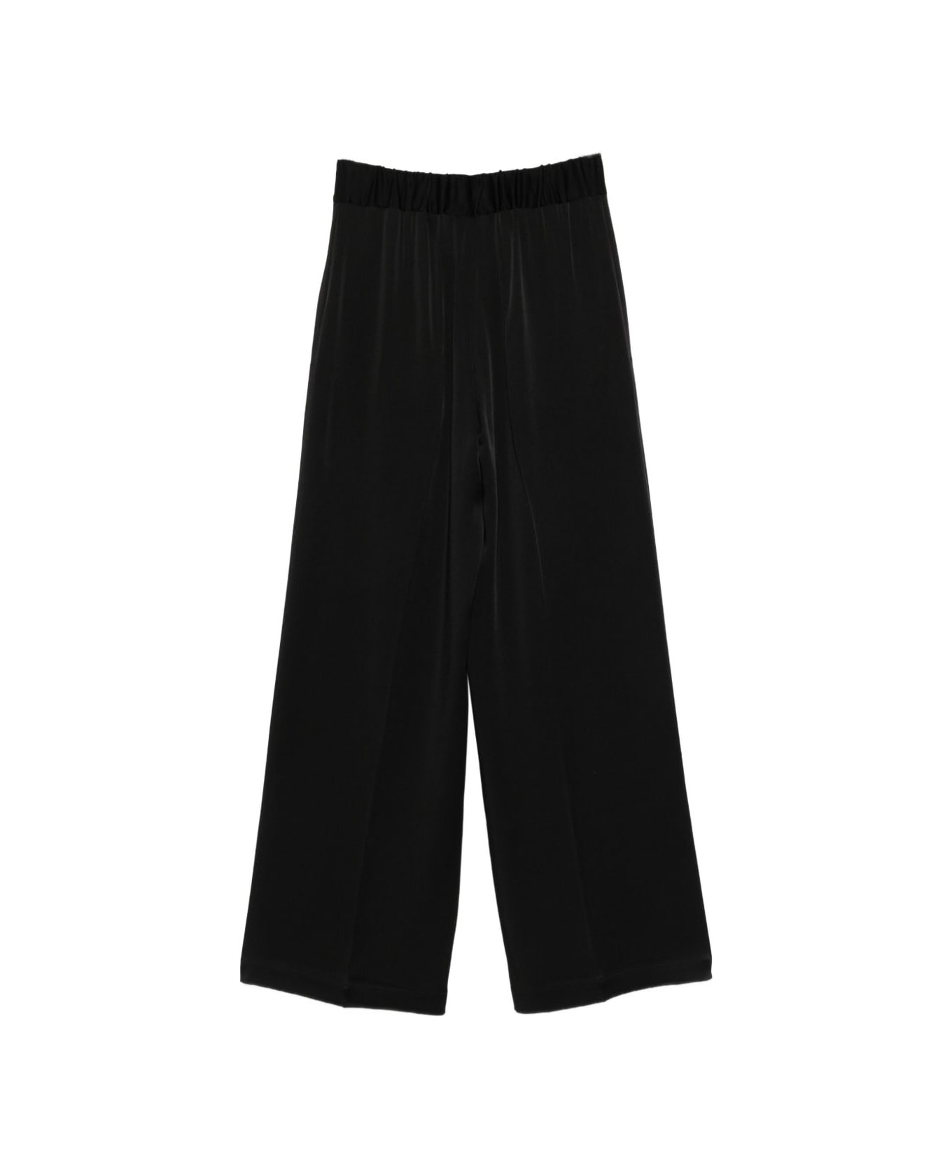 SEMICOUTURE Wide-leg Trousers - Black