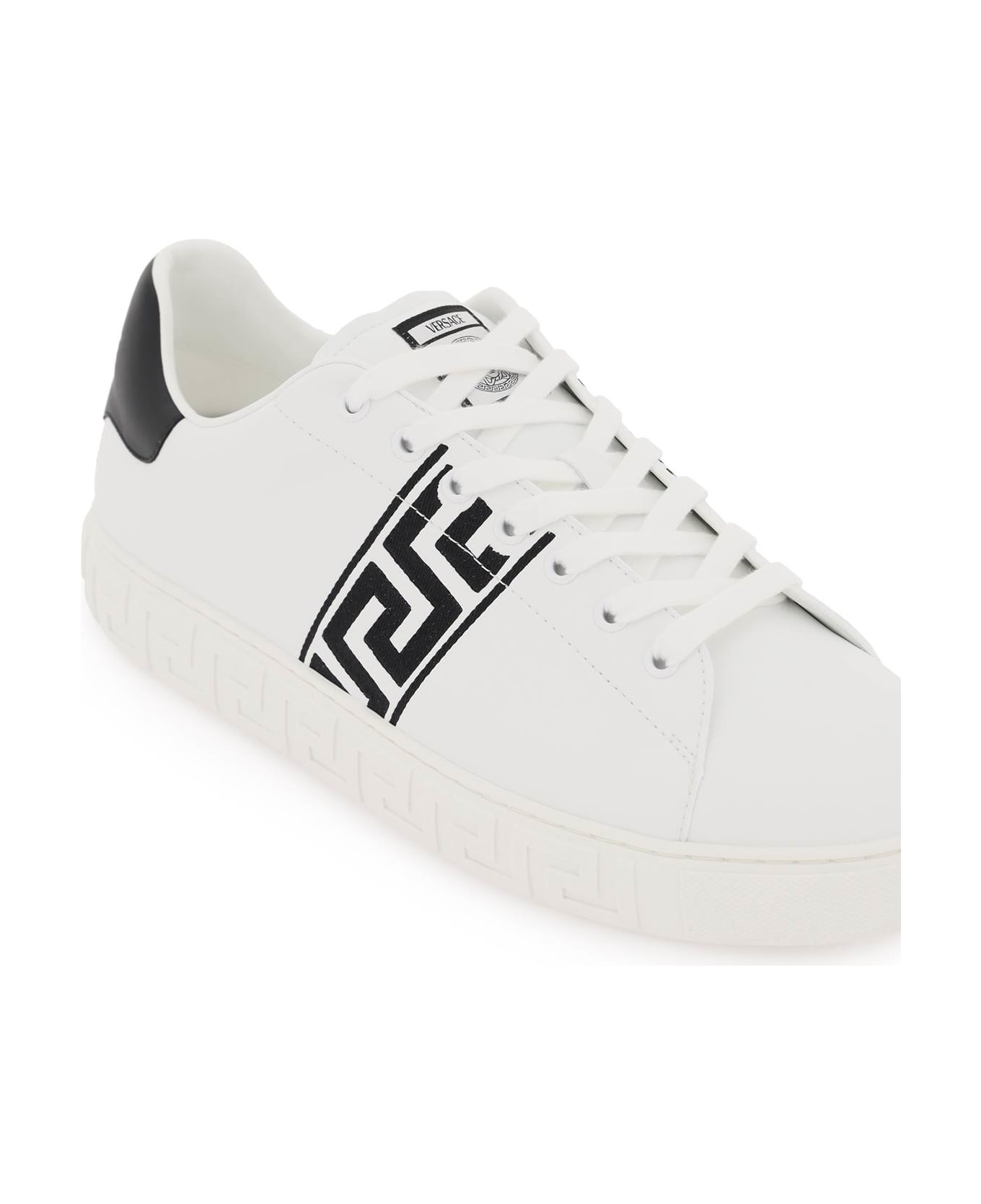 Versace Low Top Sneakers - White