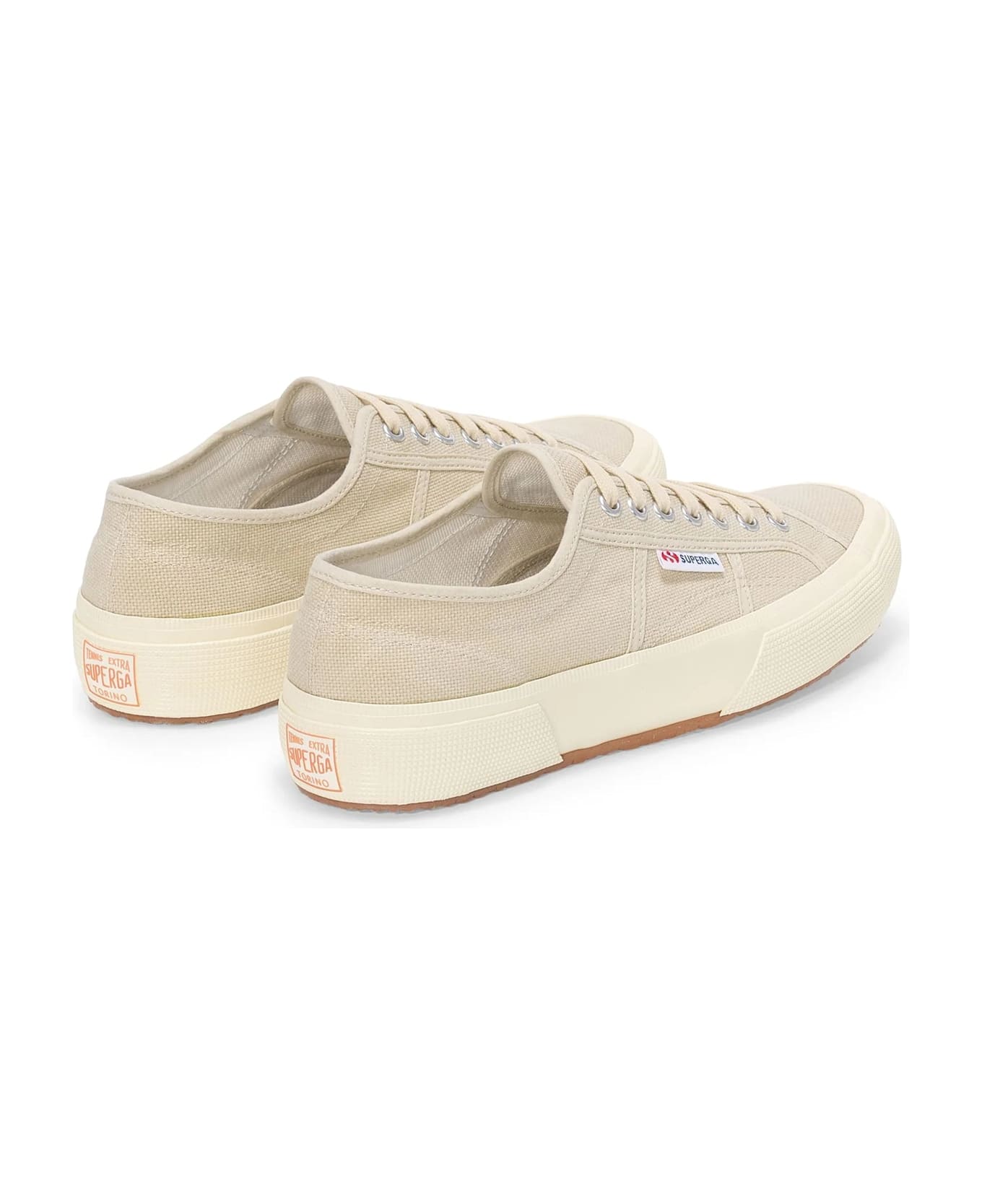 Superga 2750 Og Washed Cotton - Axv Beige Lt Washed Off