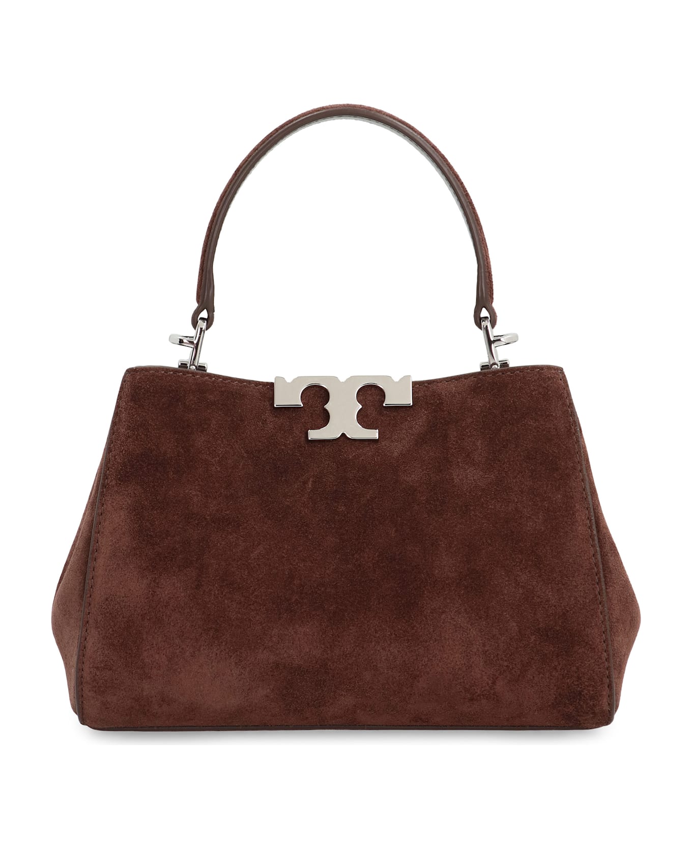 Tory Burch Mini Bag Eleanor In Suede - Brown