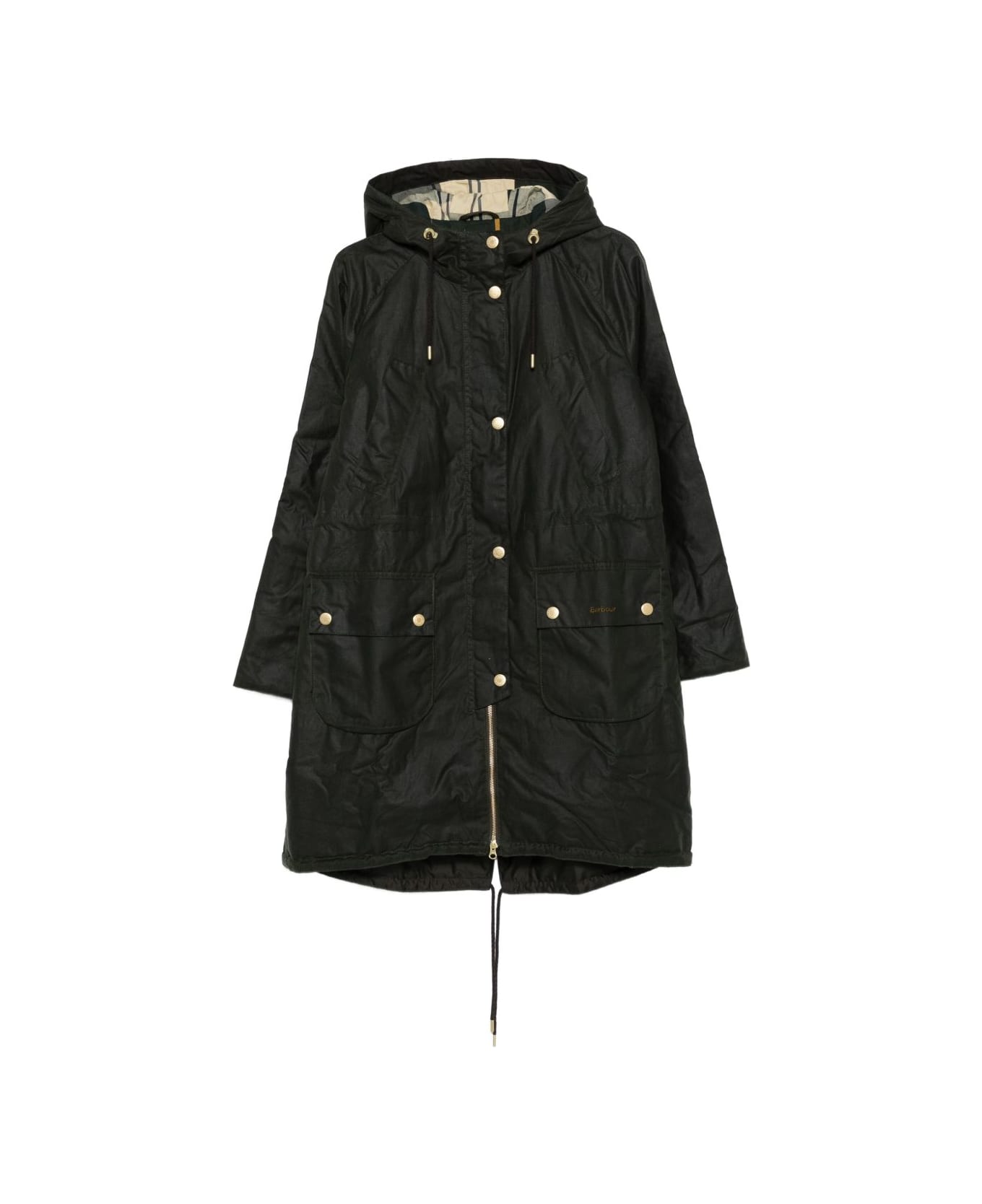 Barbour Hooded Parka - Blue