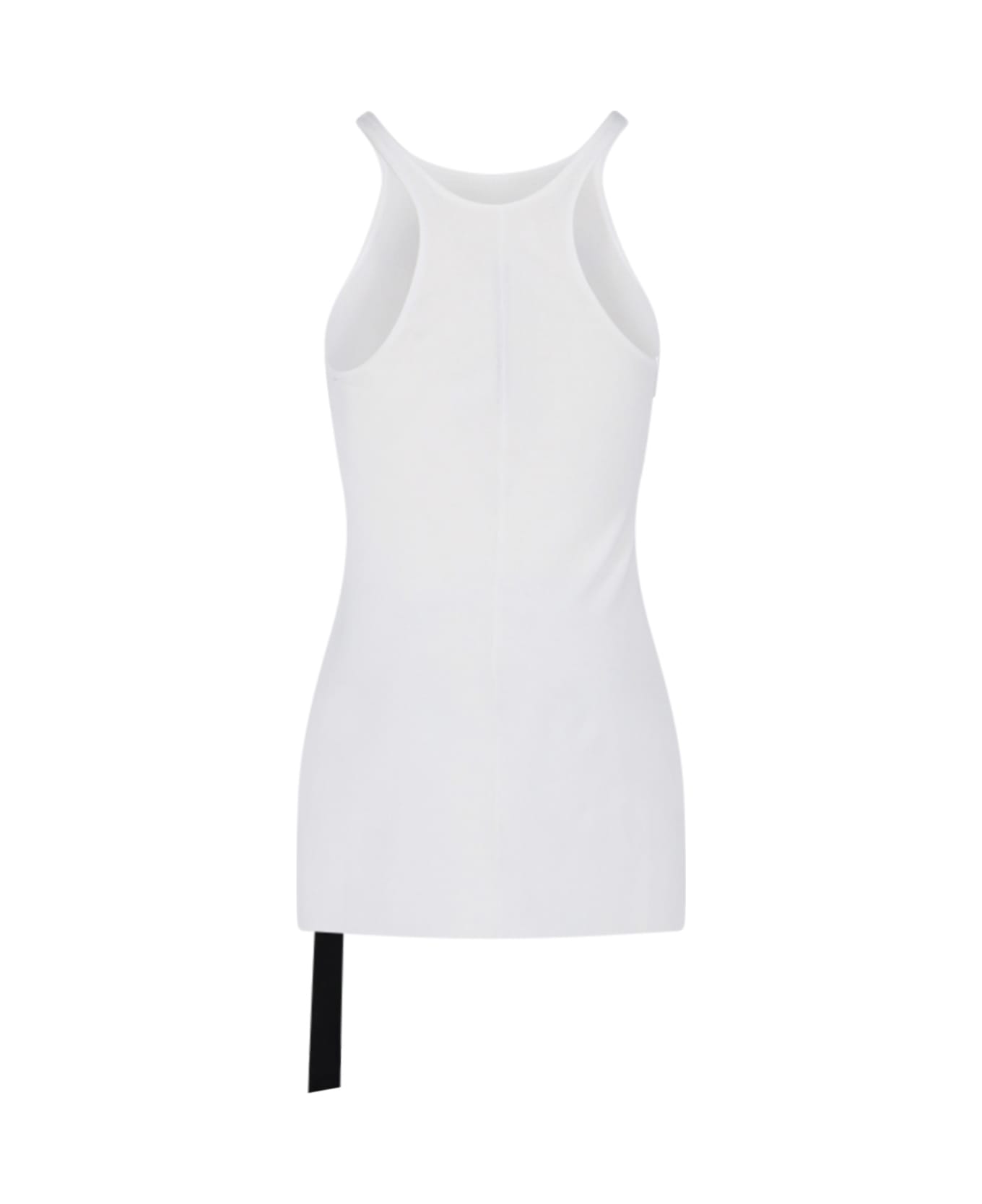 DRKSHDW Long Tank Top - White