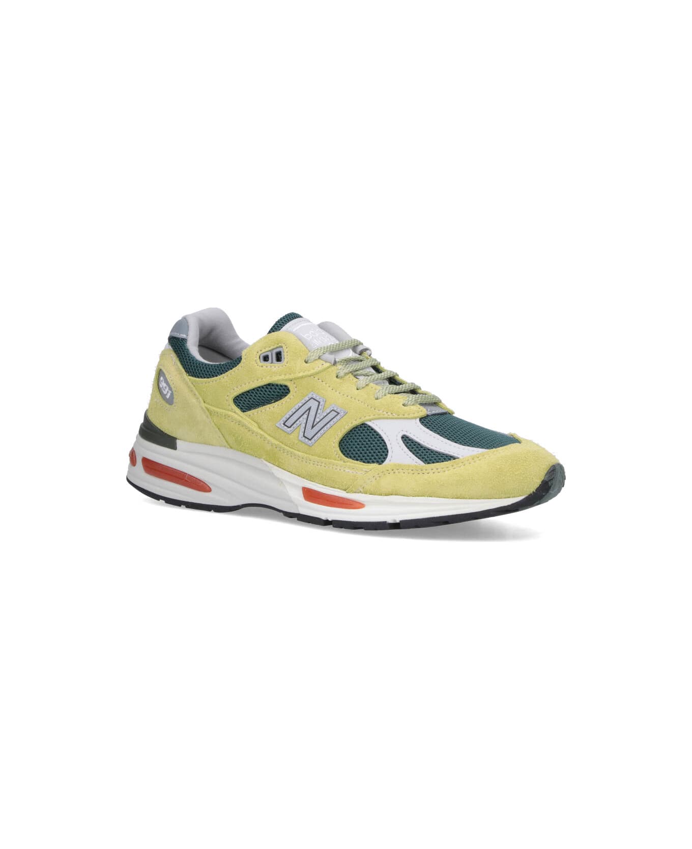 New Balance "made In Uk 991v2" Sneakers - Green