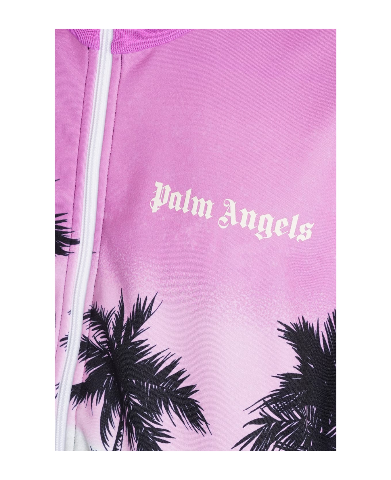 Palm Angels Vest In Viola Polyester - Viola