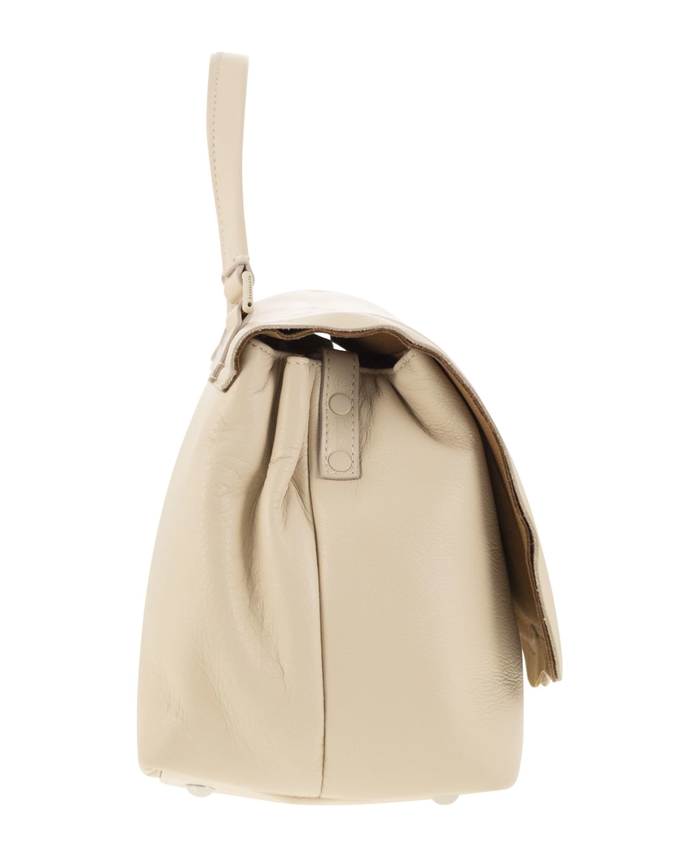 Zanellato Postina Pillow - S Handbag - Vanilla トートバッグ