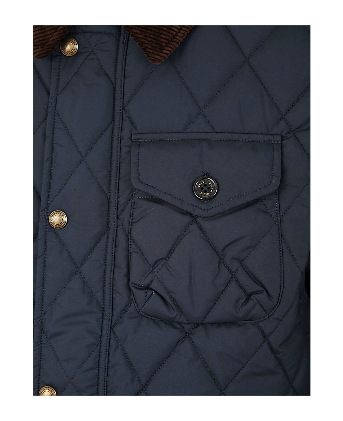 Polo Ralph Lauren Diamond Quilted Field Jacket - College Navy