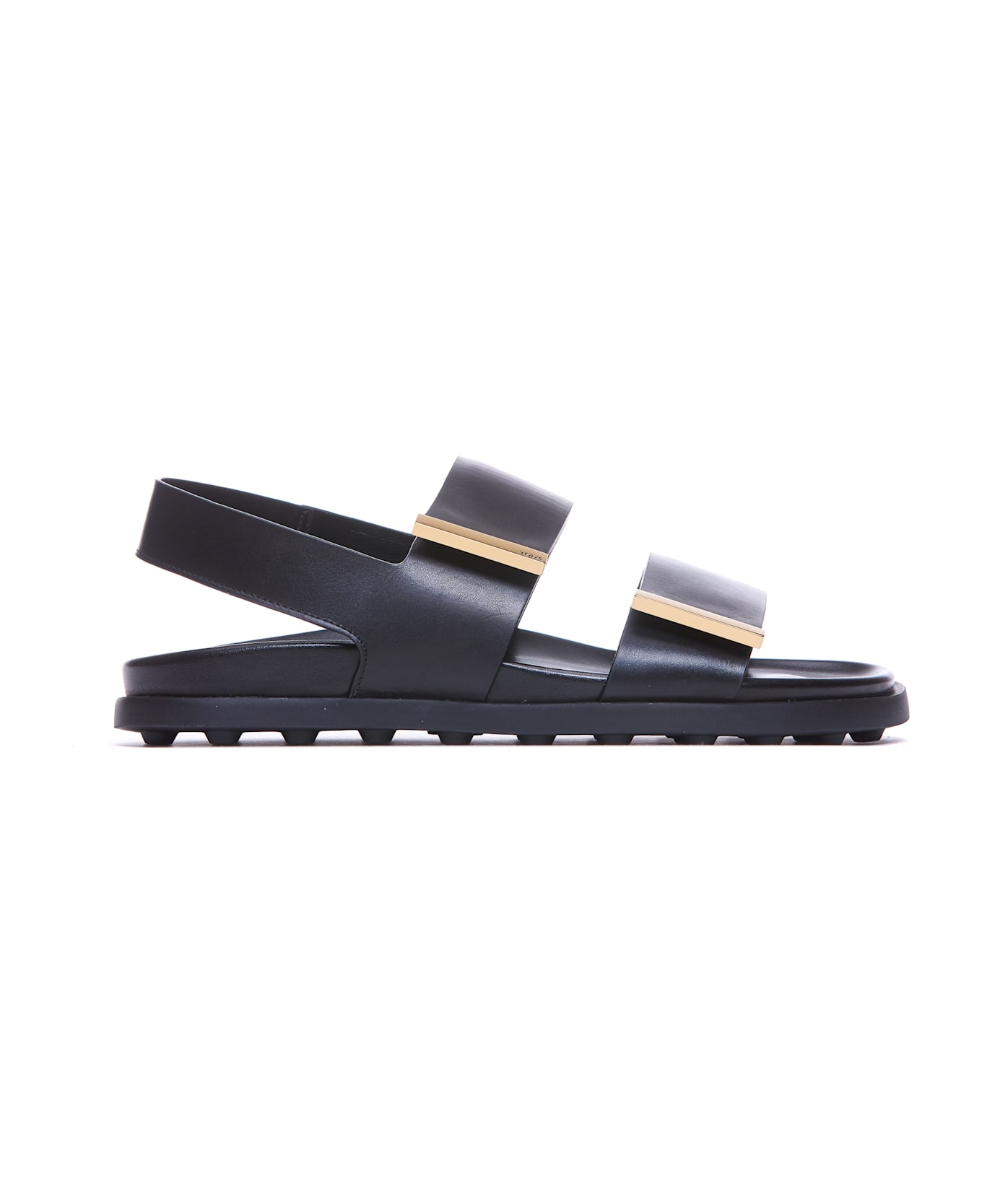 Tod
s Leather Sandal - Black