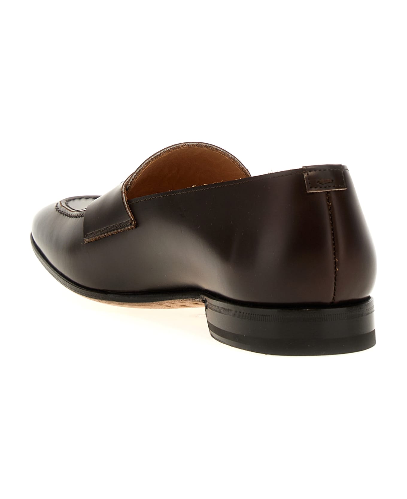 Lidfort Leather Loafers - Brown ローファー＆デッキシューズ