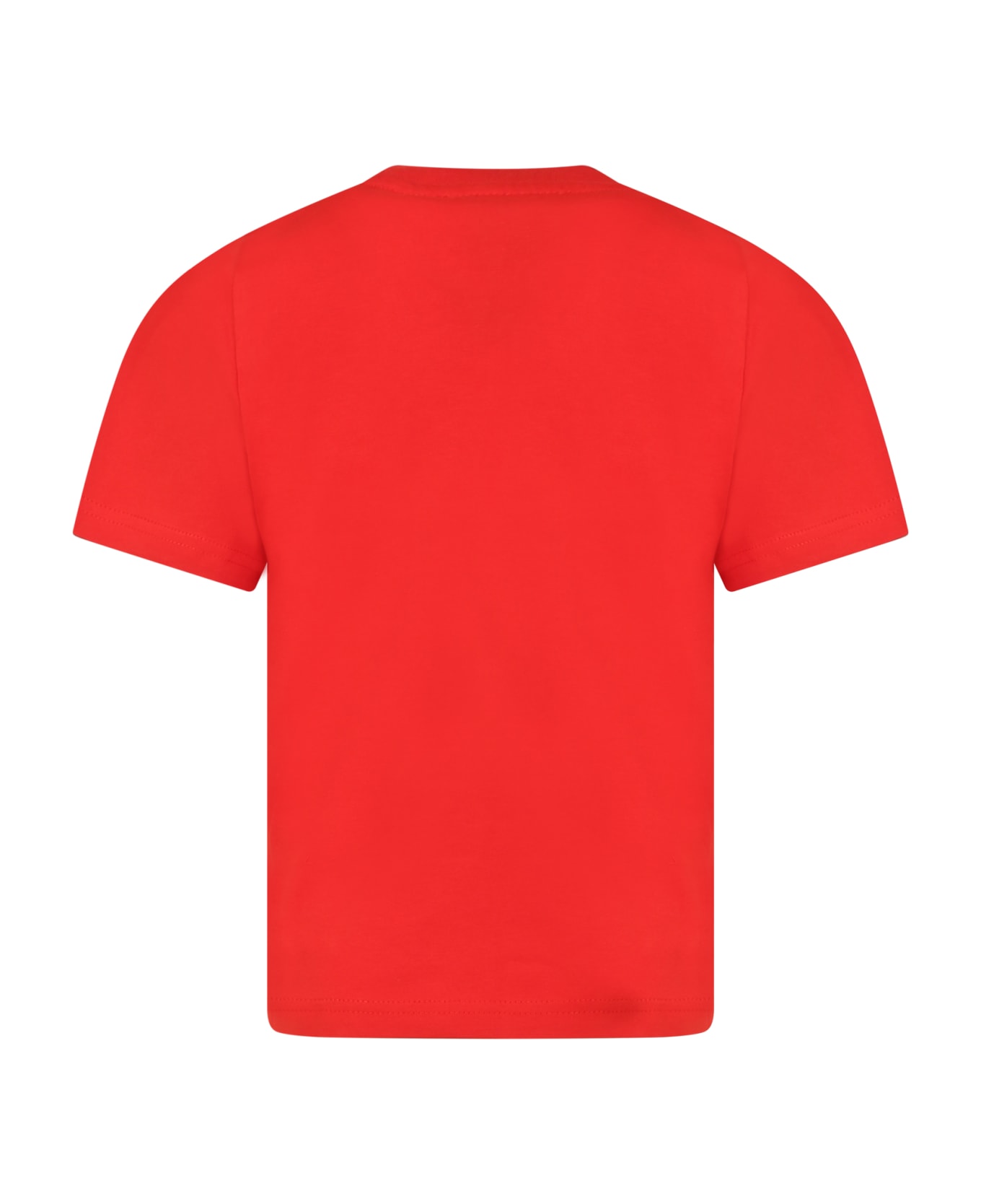 Dsquared2 Red T-shirt For Boy With Logo - Red