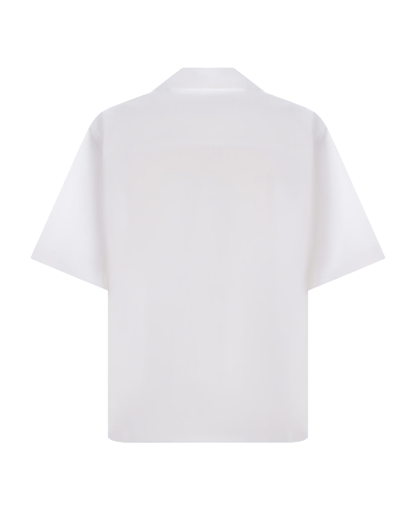 Marni Bowling Shirt Marni Made Of Cotton - Bianco