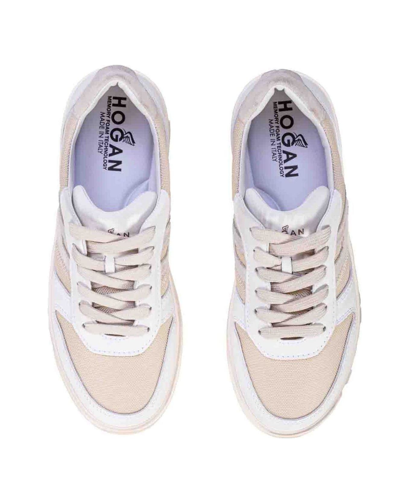 Hogan H630 Low-top Sneakers - Bianco Sporco