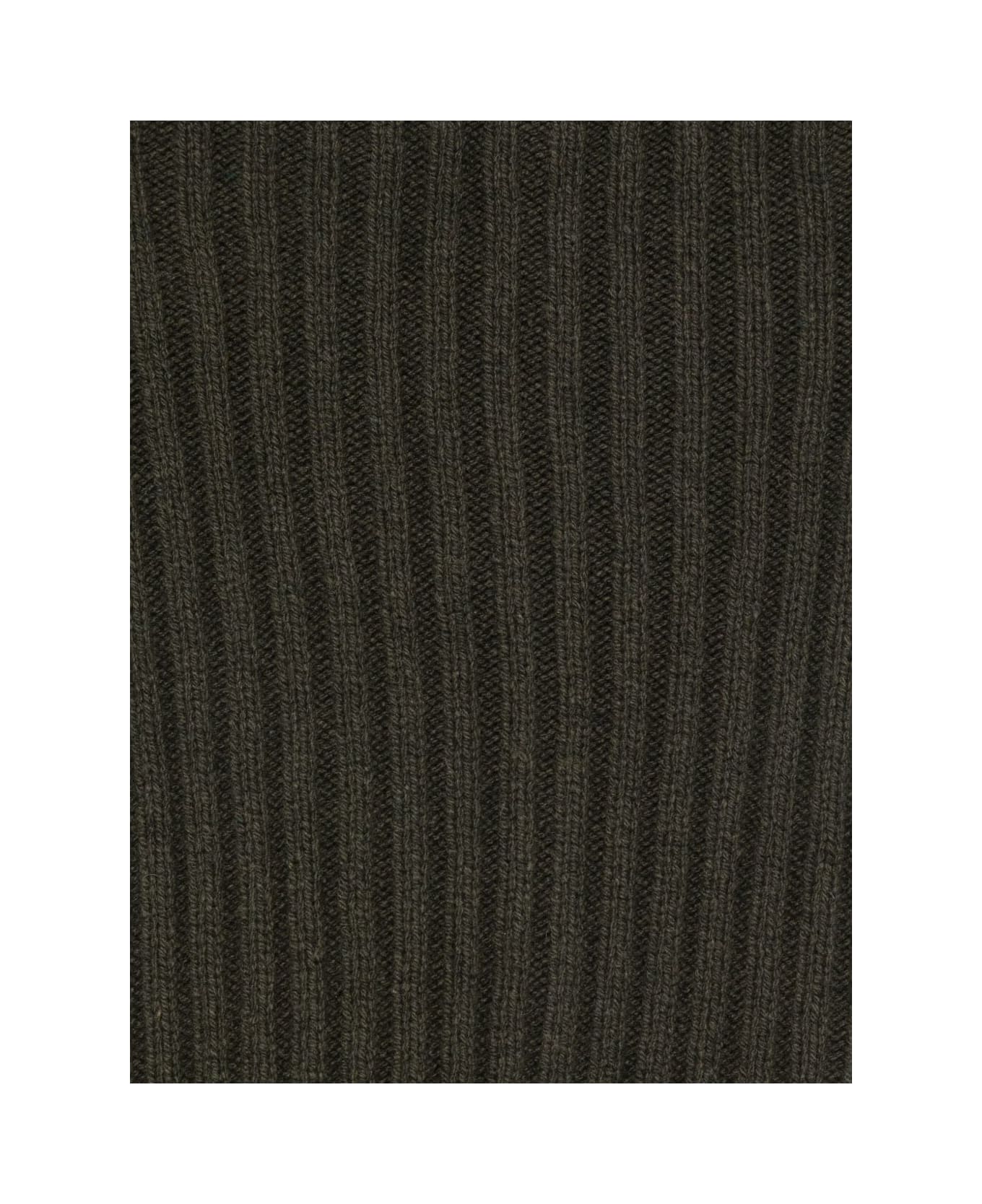 Rick Owens Cashmere Knitted Scarf - Green