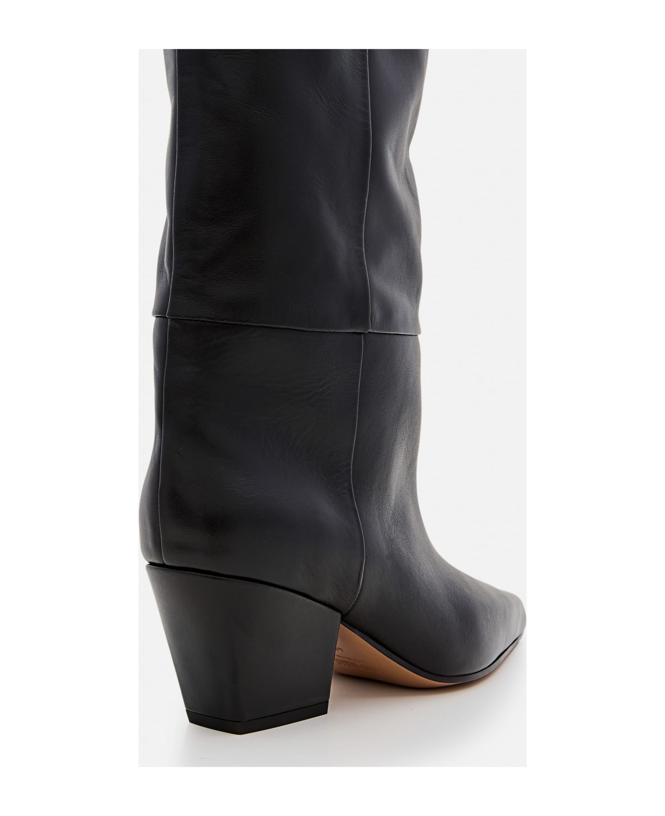 Paris Texas Jane Leather Boots - Black ブーツ