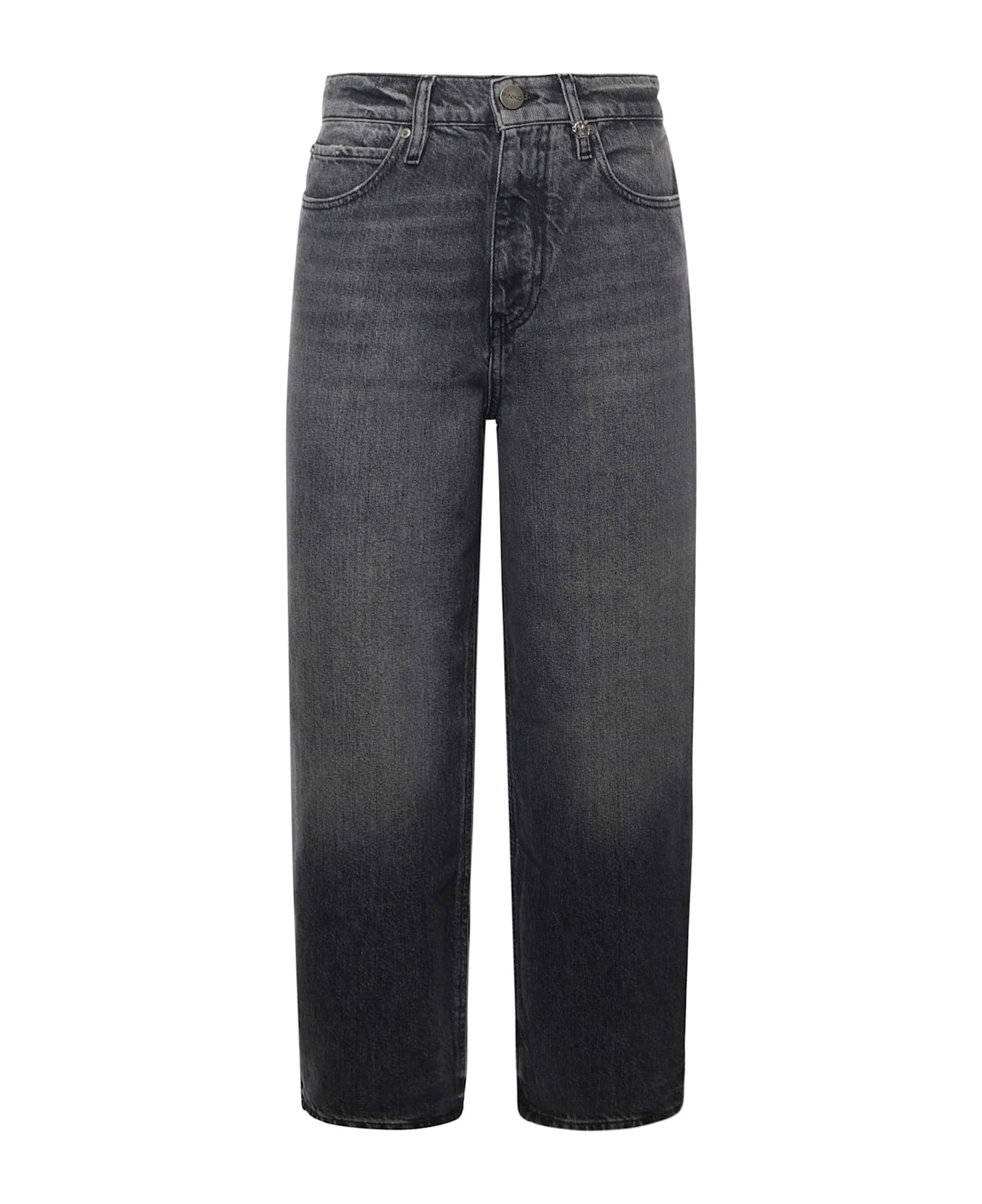 Pinko Denim Balloon Jeans - DARK GRAY