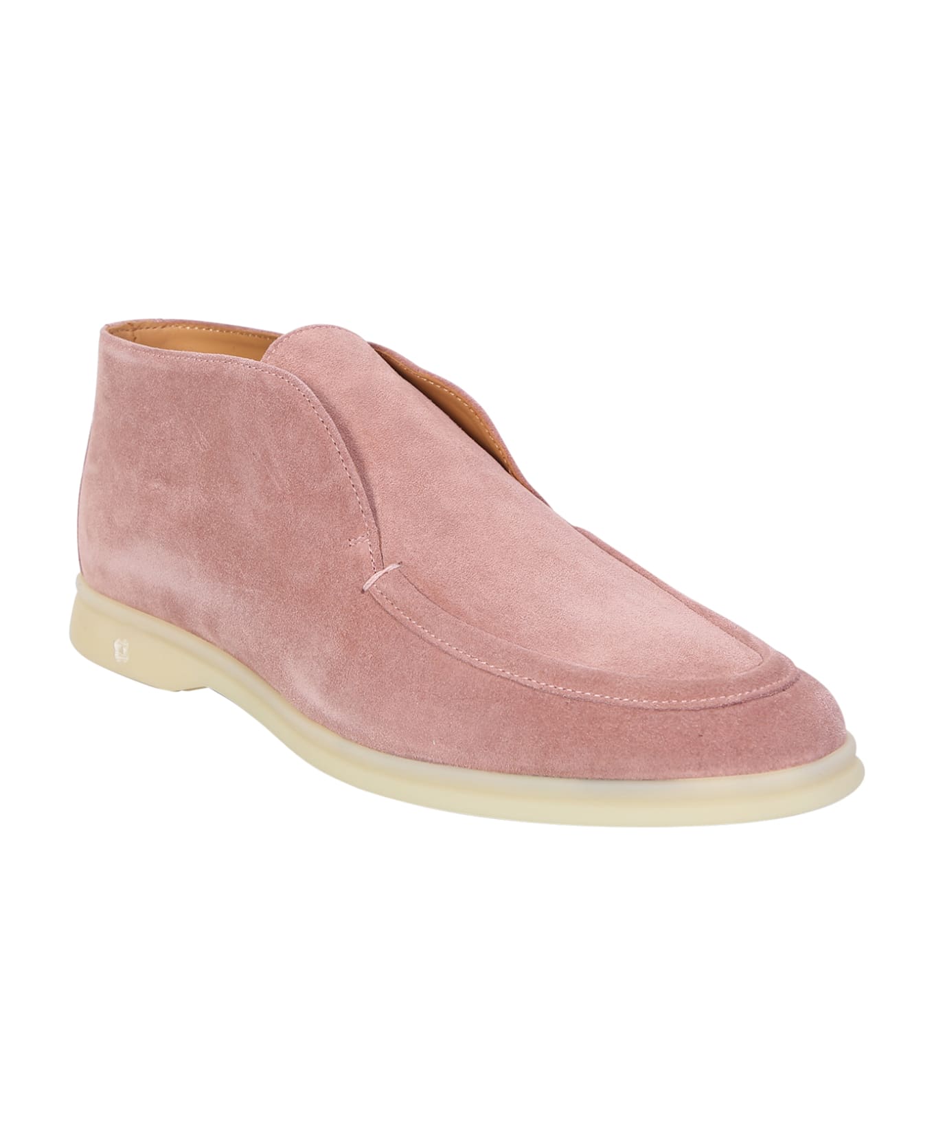 Lardini Ankle Pink Boots - Pink