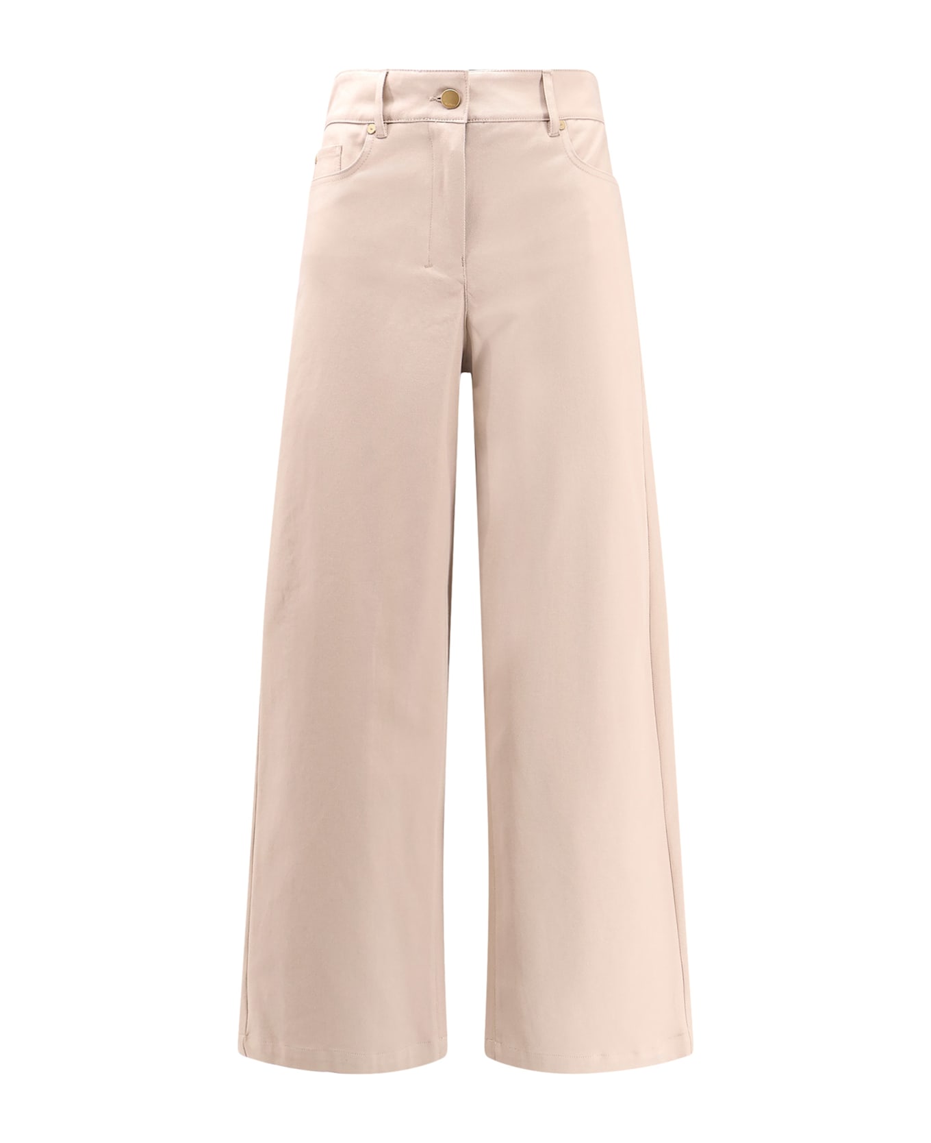 
S Max Mara Marianna Distressed Fabric Trouser - Beige
