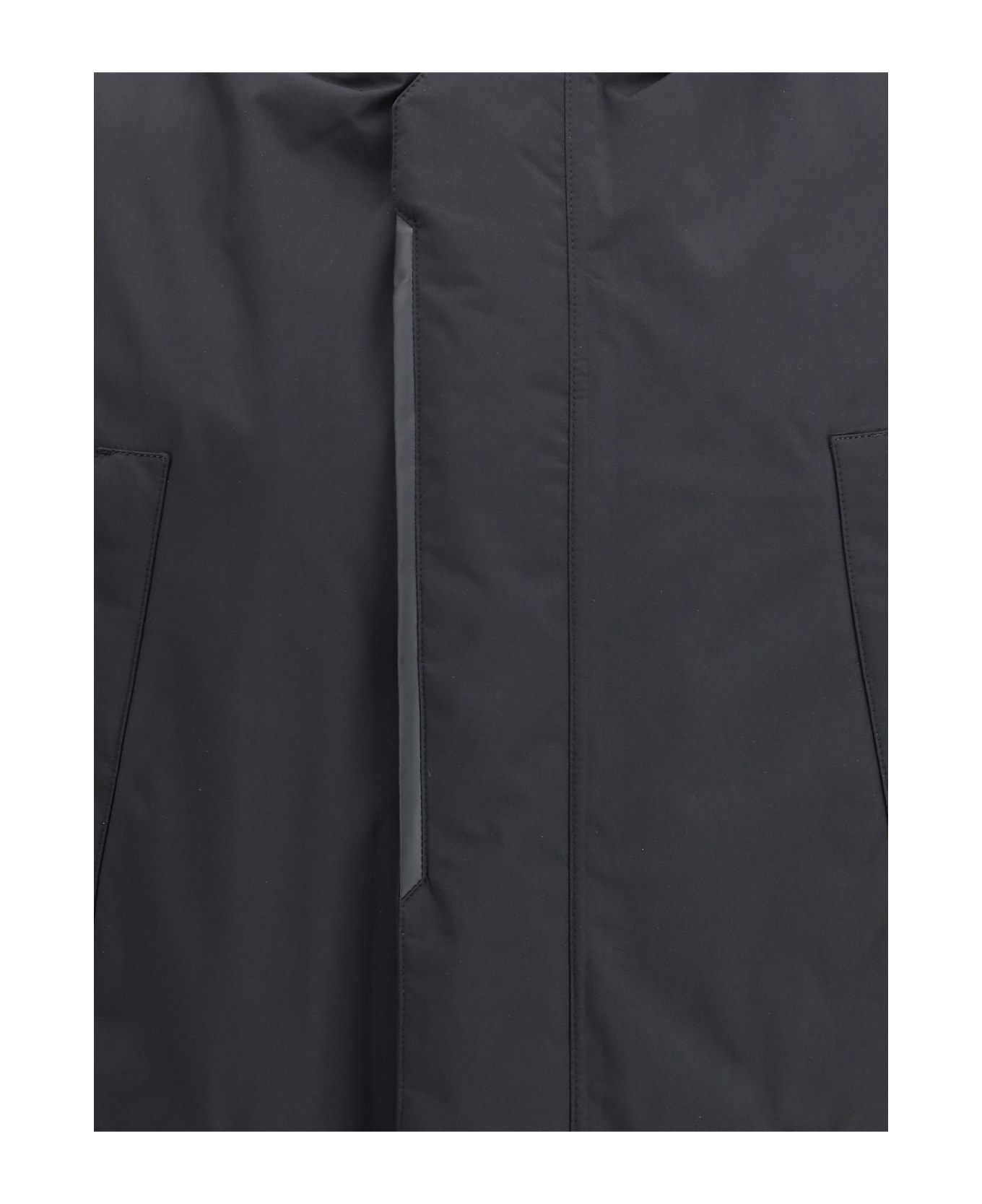 Herno Technical Fabric Parka - nero