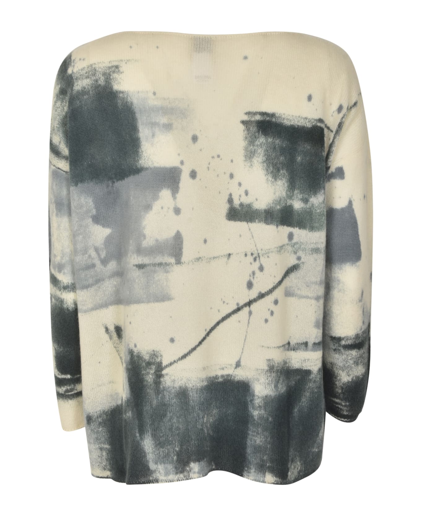 f cashmere Bruco Sweater - Gray