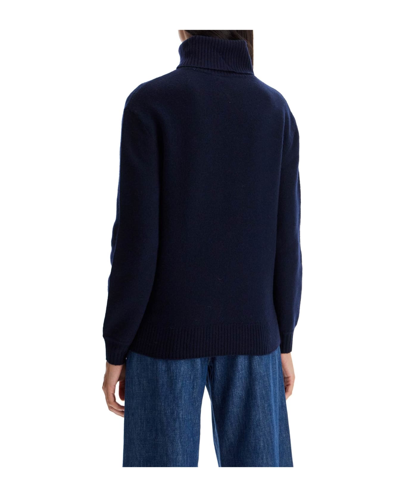 A.P.C. Walter High-neck Pullover - DARK NAVY (Blue)