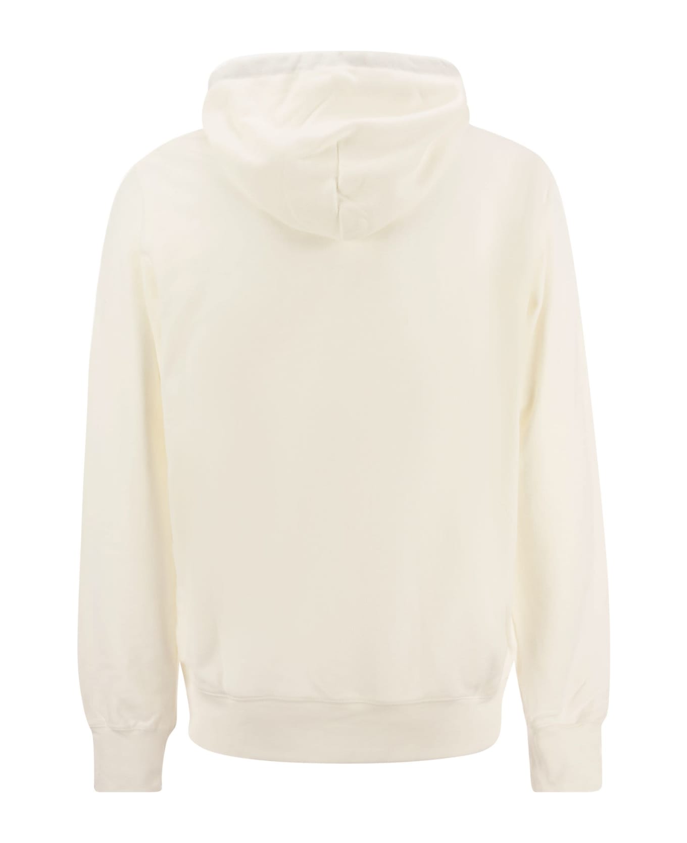 Vilebrequin Cotton Hooded Sweatshirt - White