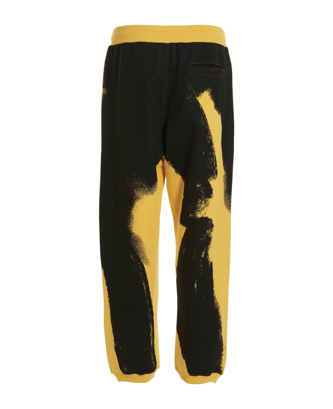 Moschino All-over Print Joggers - Yellow