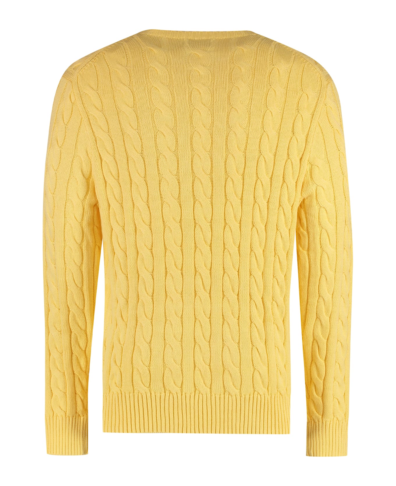 Ralph Lauren Cotton Crew-neck Sweater - FALL YELLOW