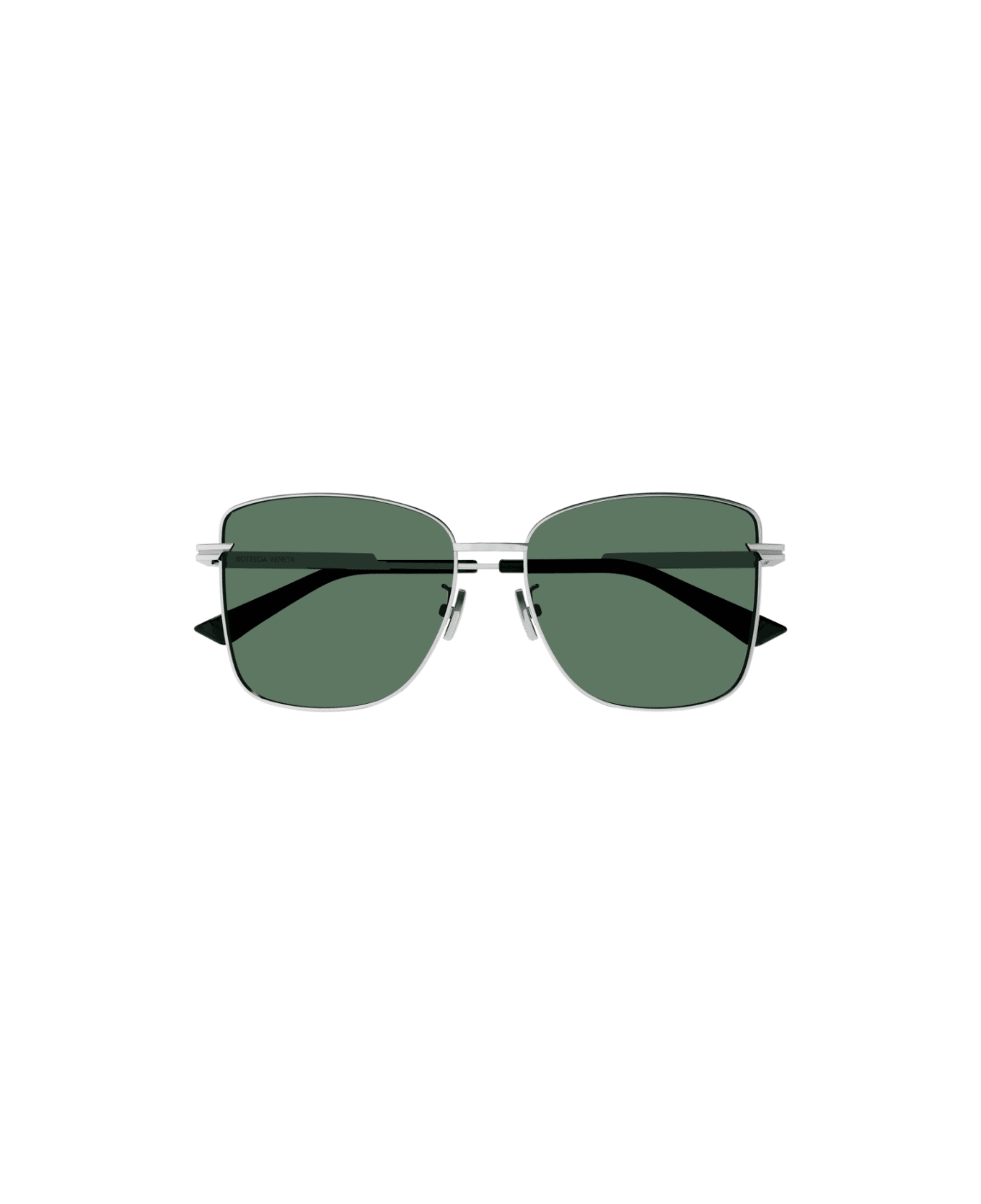 Bottega Veneta Eyewear BV1237S 003 sand Sunglasses - Silver