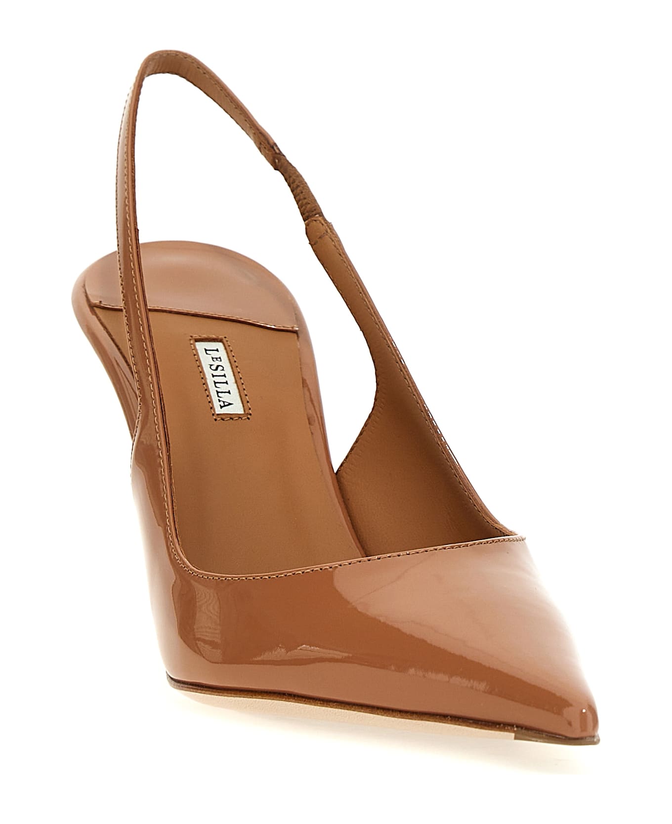 Le Silla 'bella' Slingback - Brown