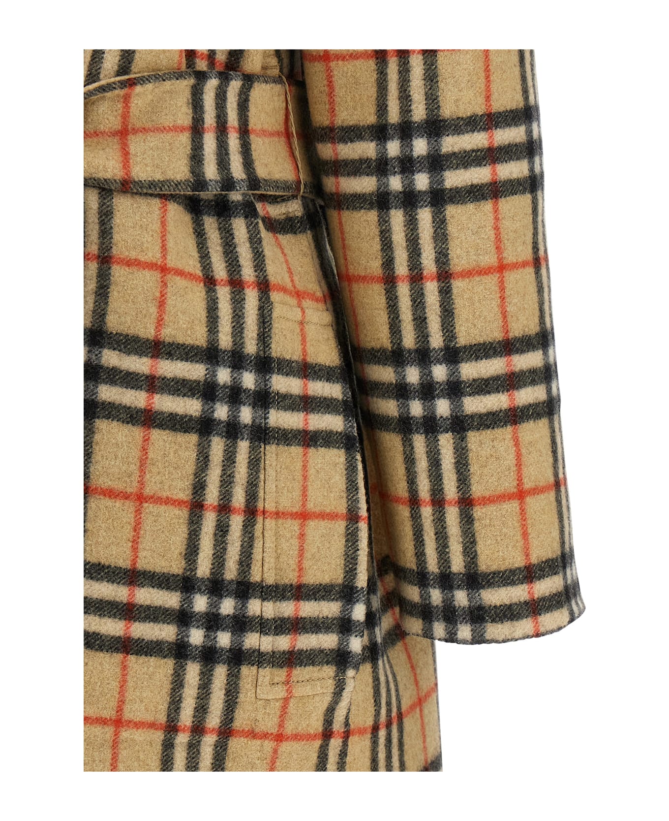 Burberry 
hampshire
 Reversible Coat - Beige
