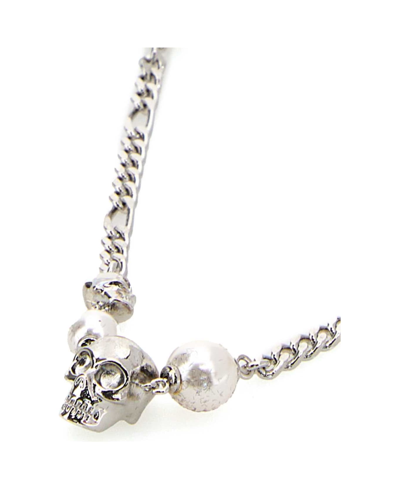 Alexander McQueen 925 Silver Necklace - SILVER
