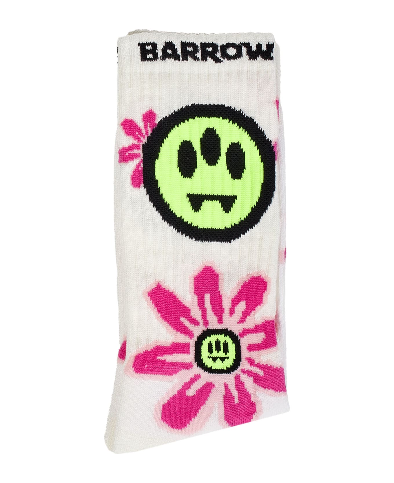 Barrow Socks - Cream, brown 