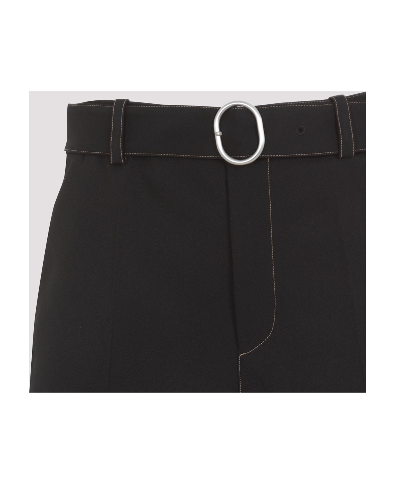 Jil Sander Polyester Shorts - Black