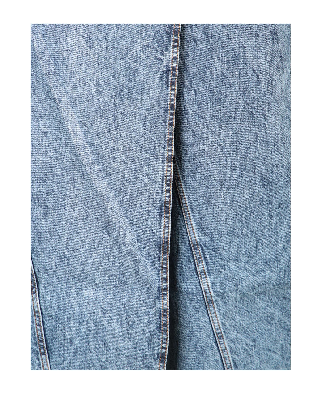 【送料&関税込】Alaia Washed Denim Skirt Alaia Washed Denim Skirt | italist