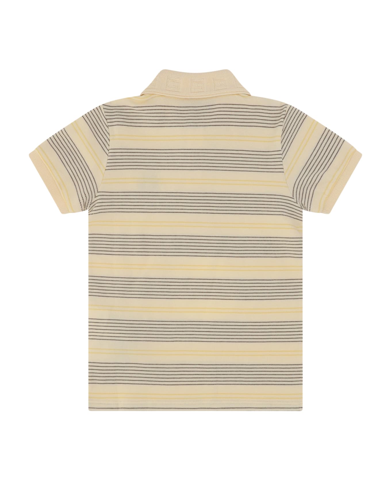 Gucci Polo Shirt For Boy - Yellow/brown Tシャツ＆ポロシャツ