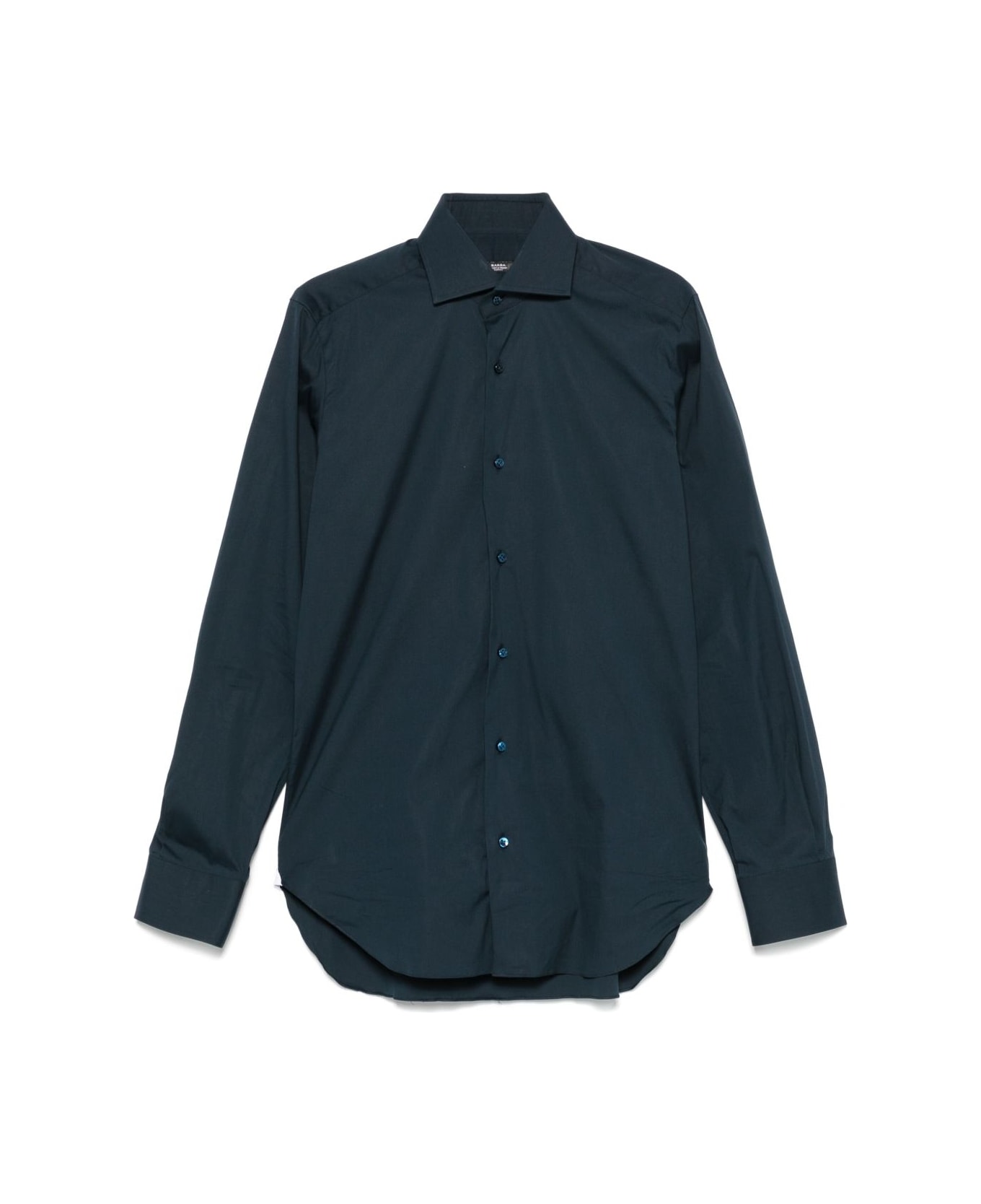 Barba Napoli Barba Poplin Shirt - Blue