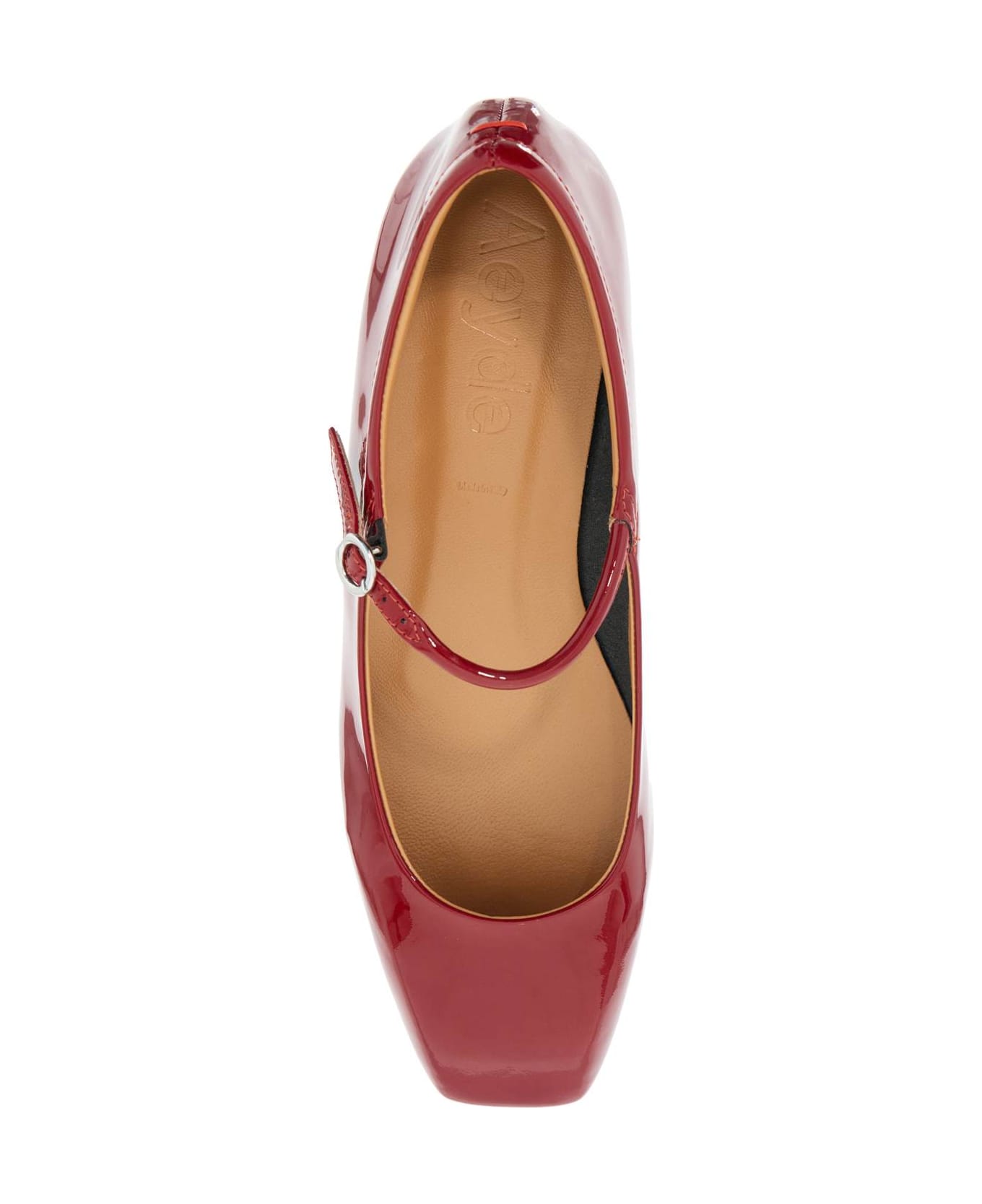 aeyde Uma Ballet Fl - CRANBERRY (Red)