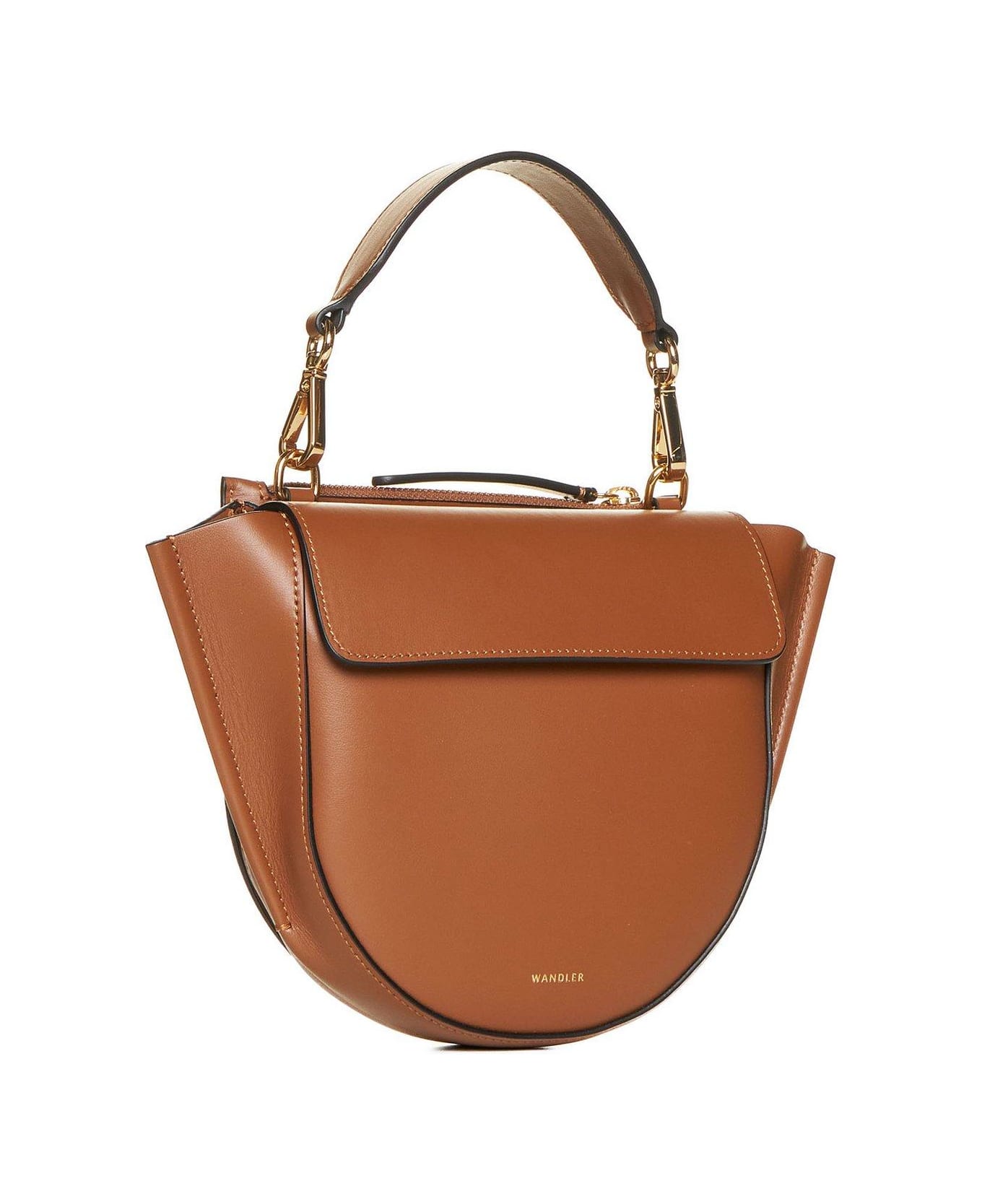 Wandler Hortensia Mini Tote Bag - Brown