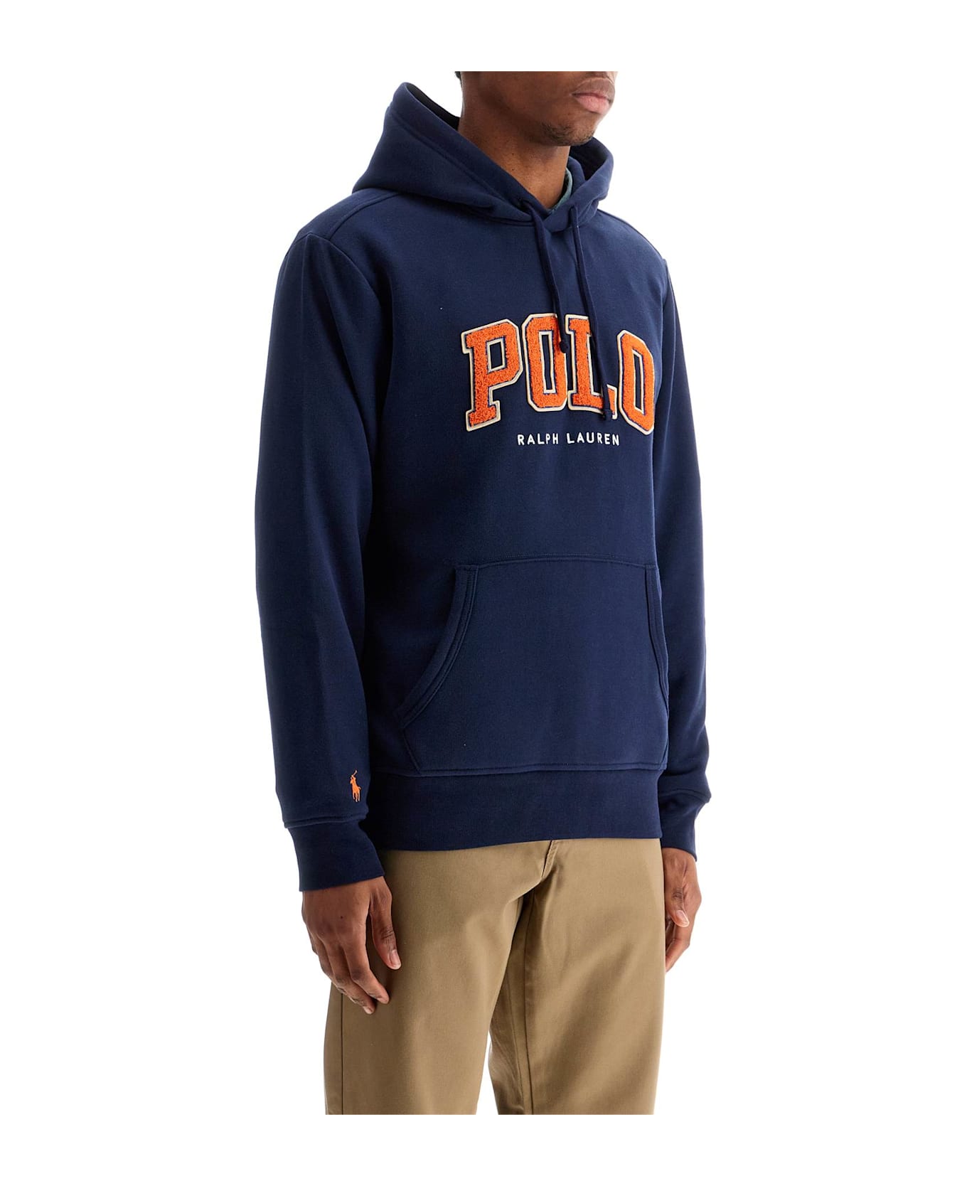 Polo Ralph Lauren Logo Hoodie - CRUISE NAVY (Blue)