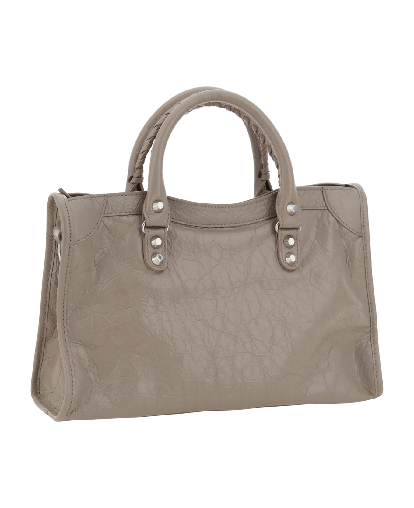 Balenciaga Small Le City Handbag - Stone Beige