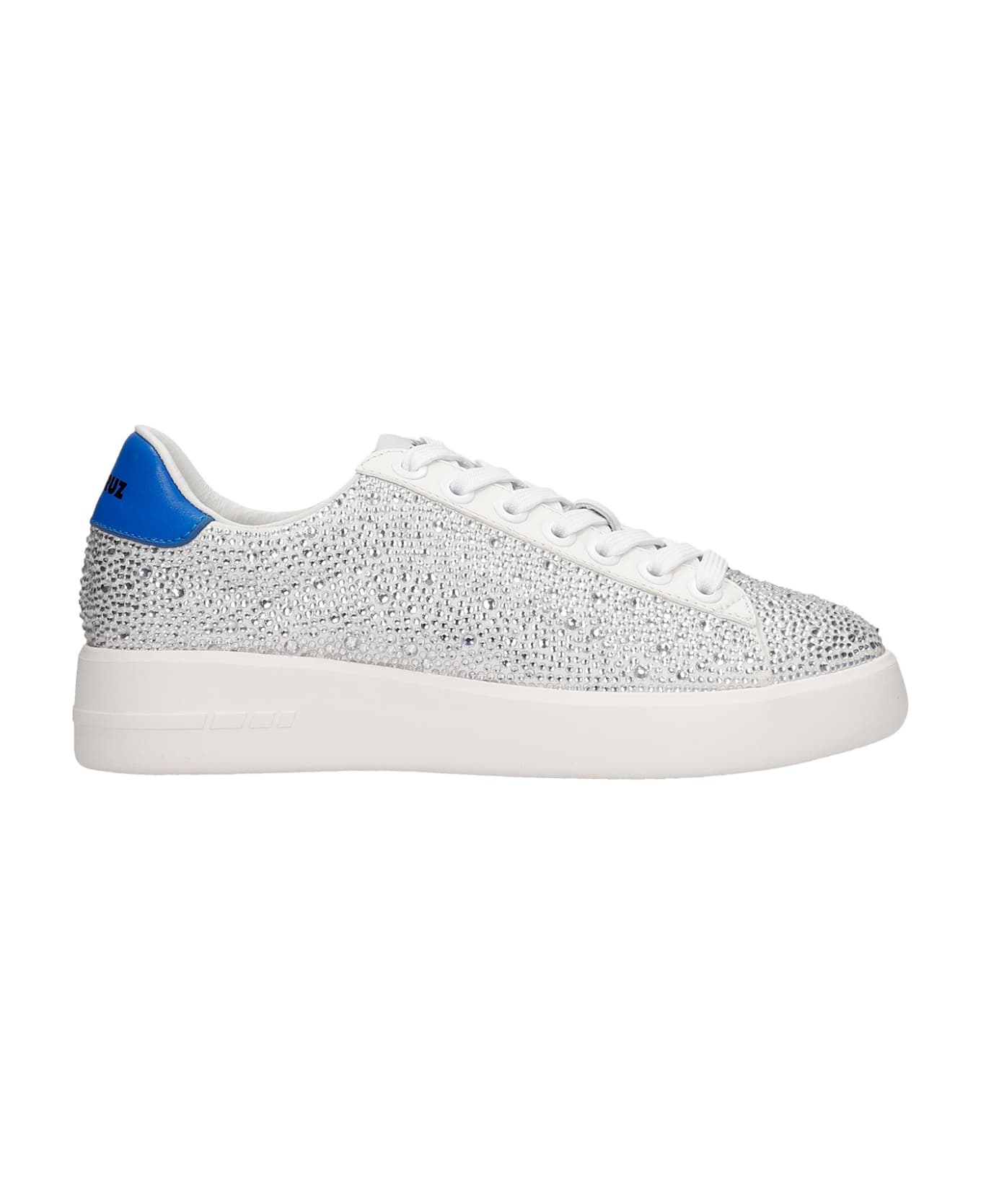 Lola Cruz Sneakers In White Leather - white